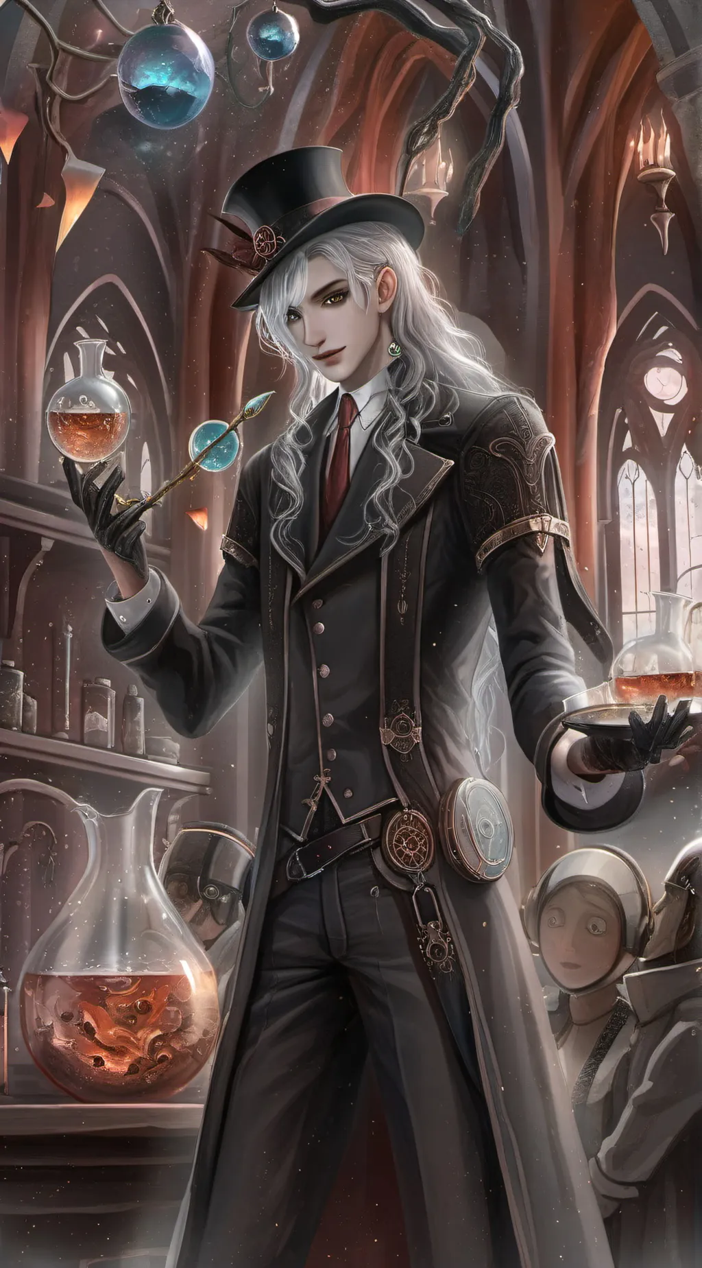 ai character: kidnapped  background