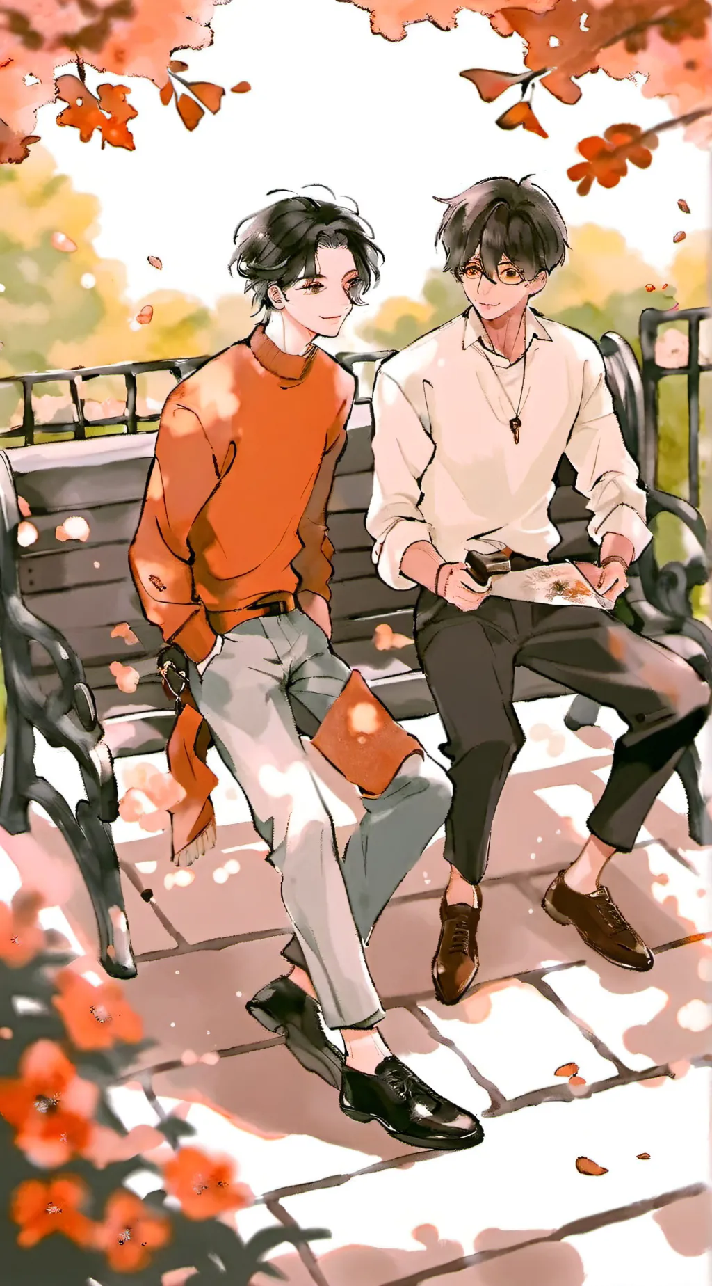 ai character: Xavier.. background