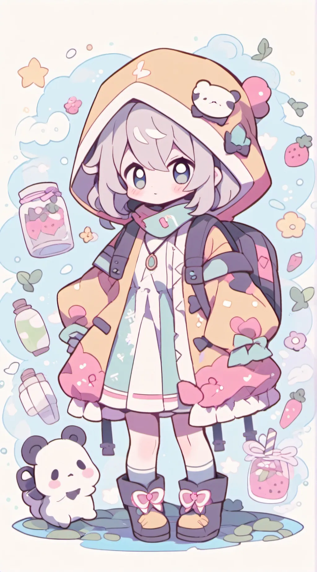 ai character: mha pregnant  background