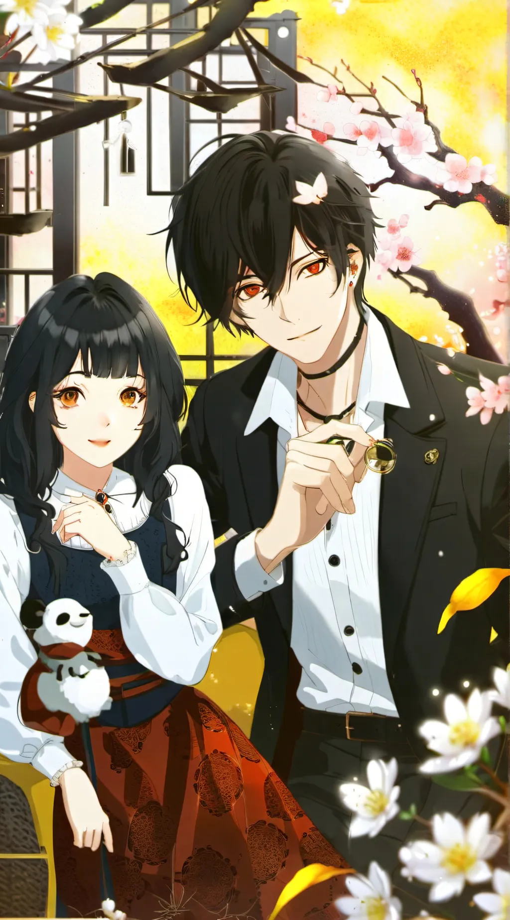 ai character: Your bf  background