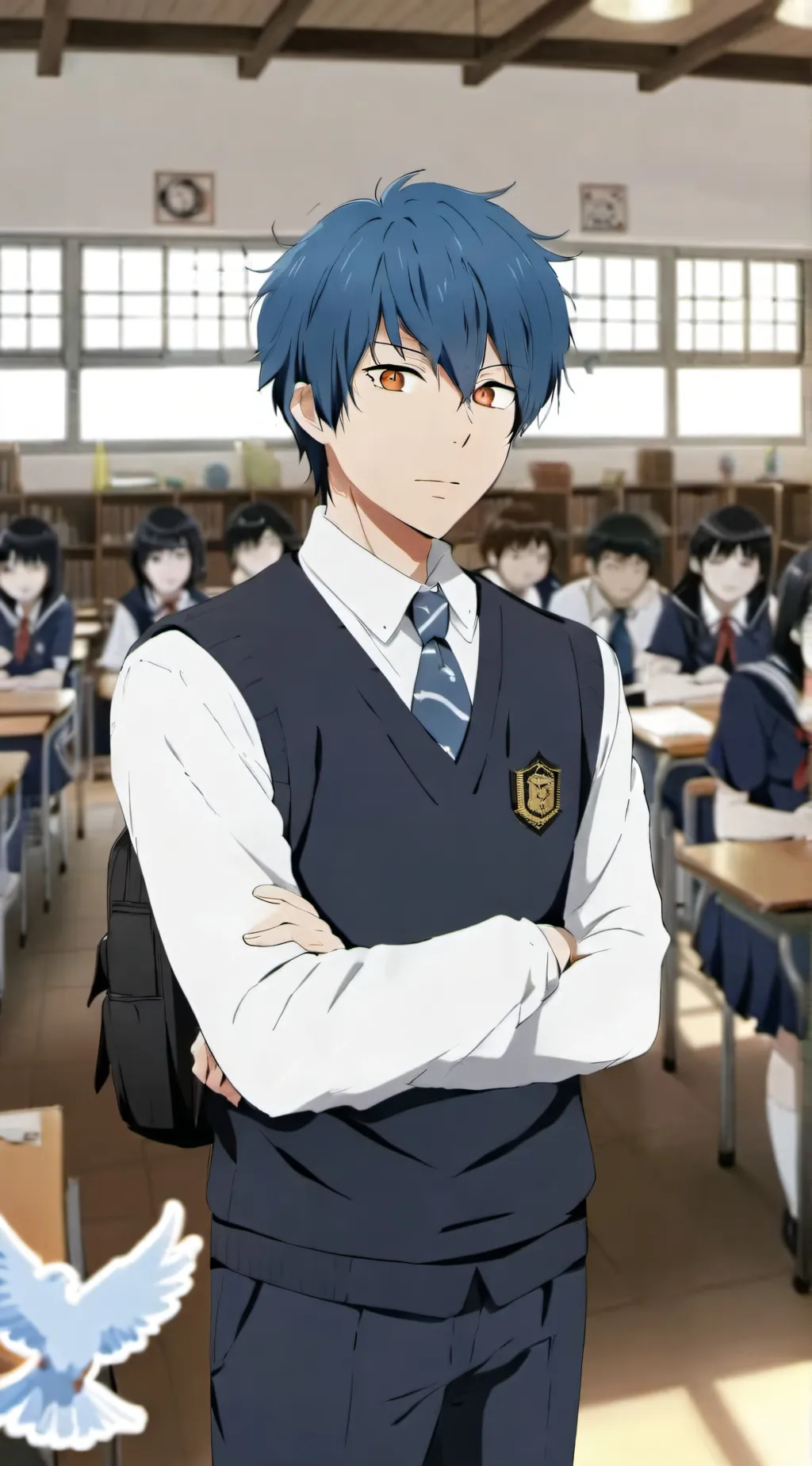 ai character: Nako background