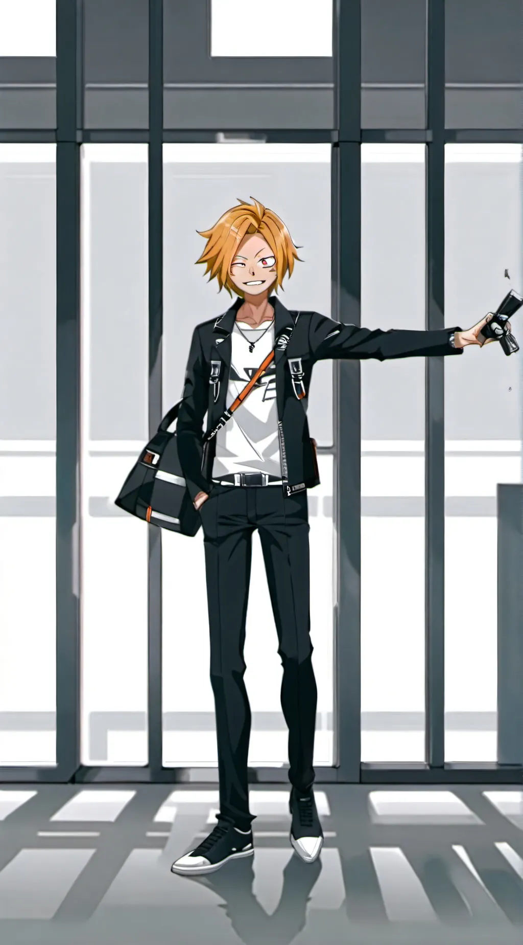 ai character: denki mha background