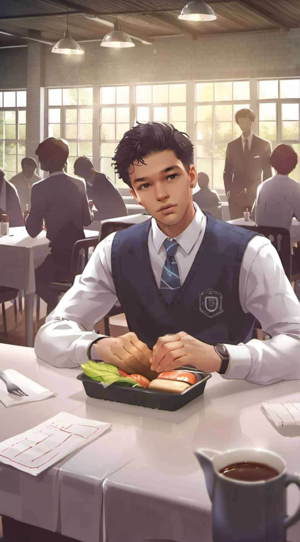 ai character: Jayden background