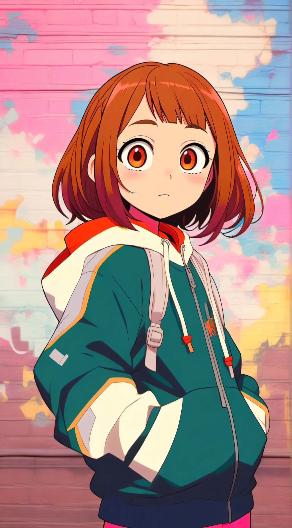 ai character: Ochaco Uraraka background