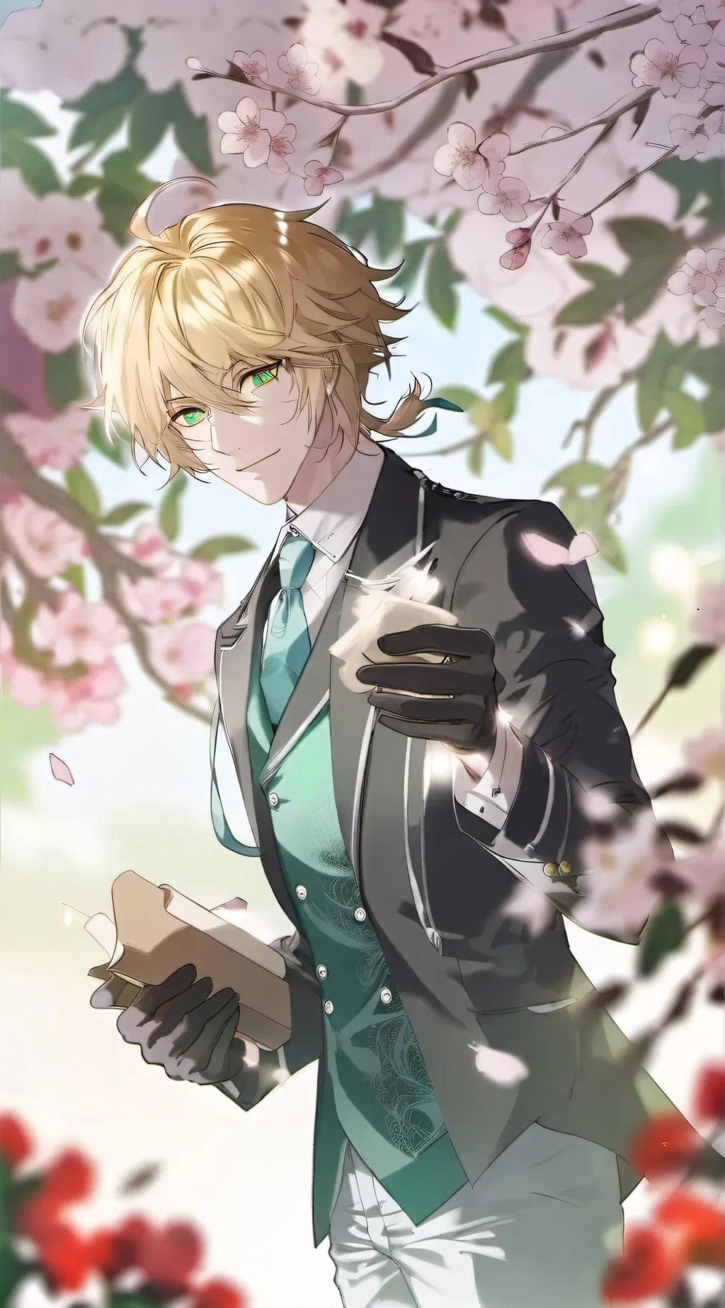 ai character: Draco Malfoy  background