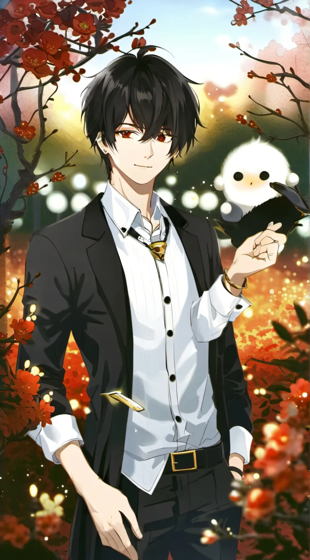 ai character: meary background