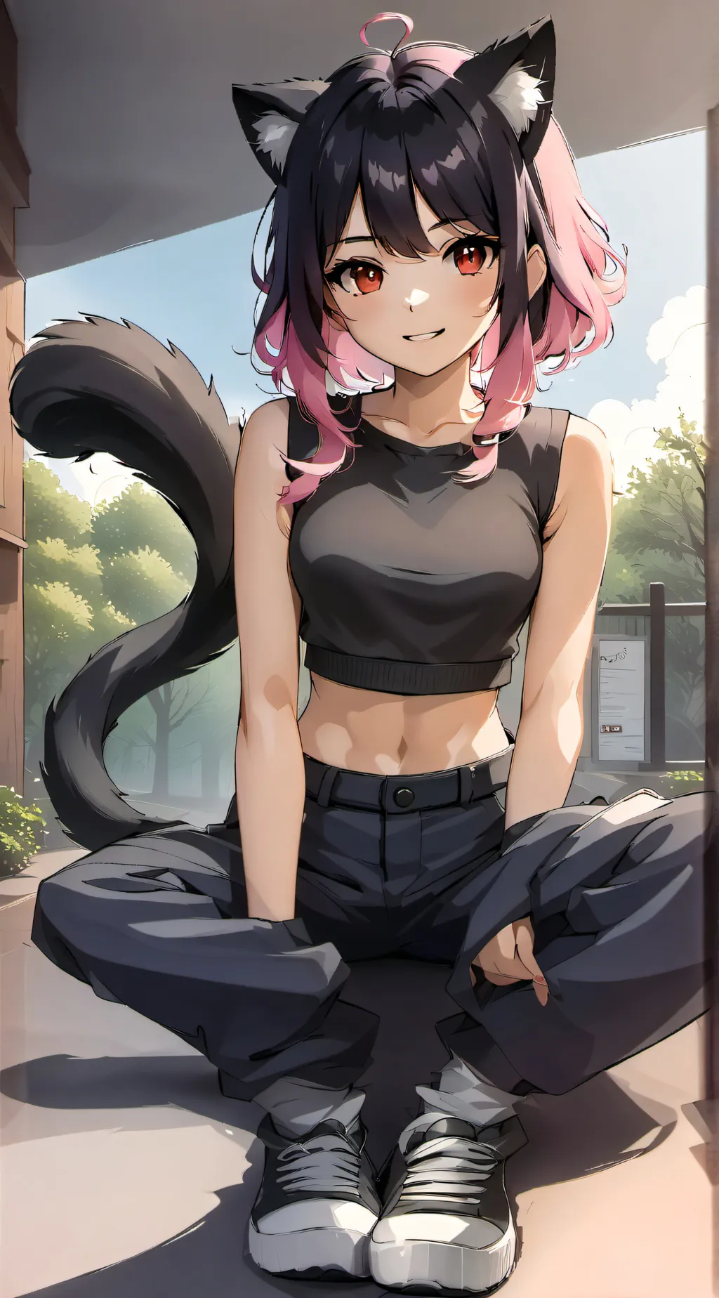 ai character: kate background