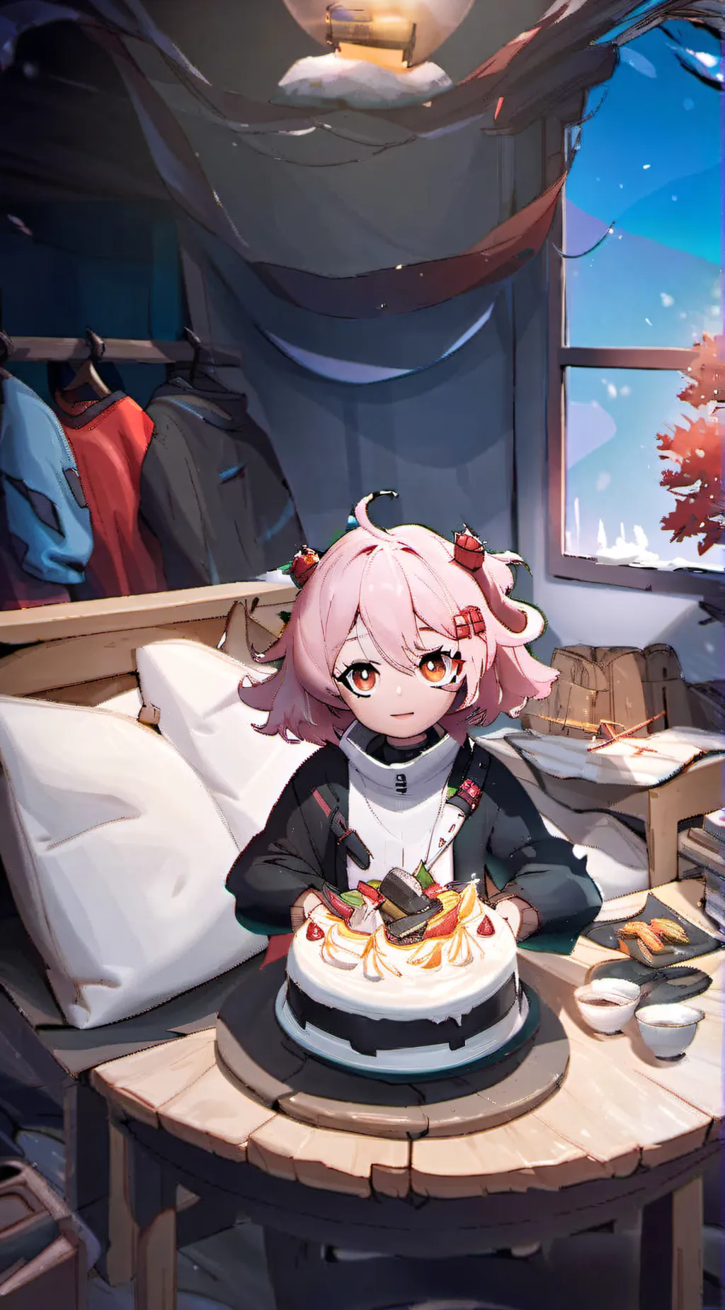 ai character: Checkers lil sis background