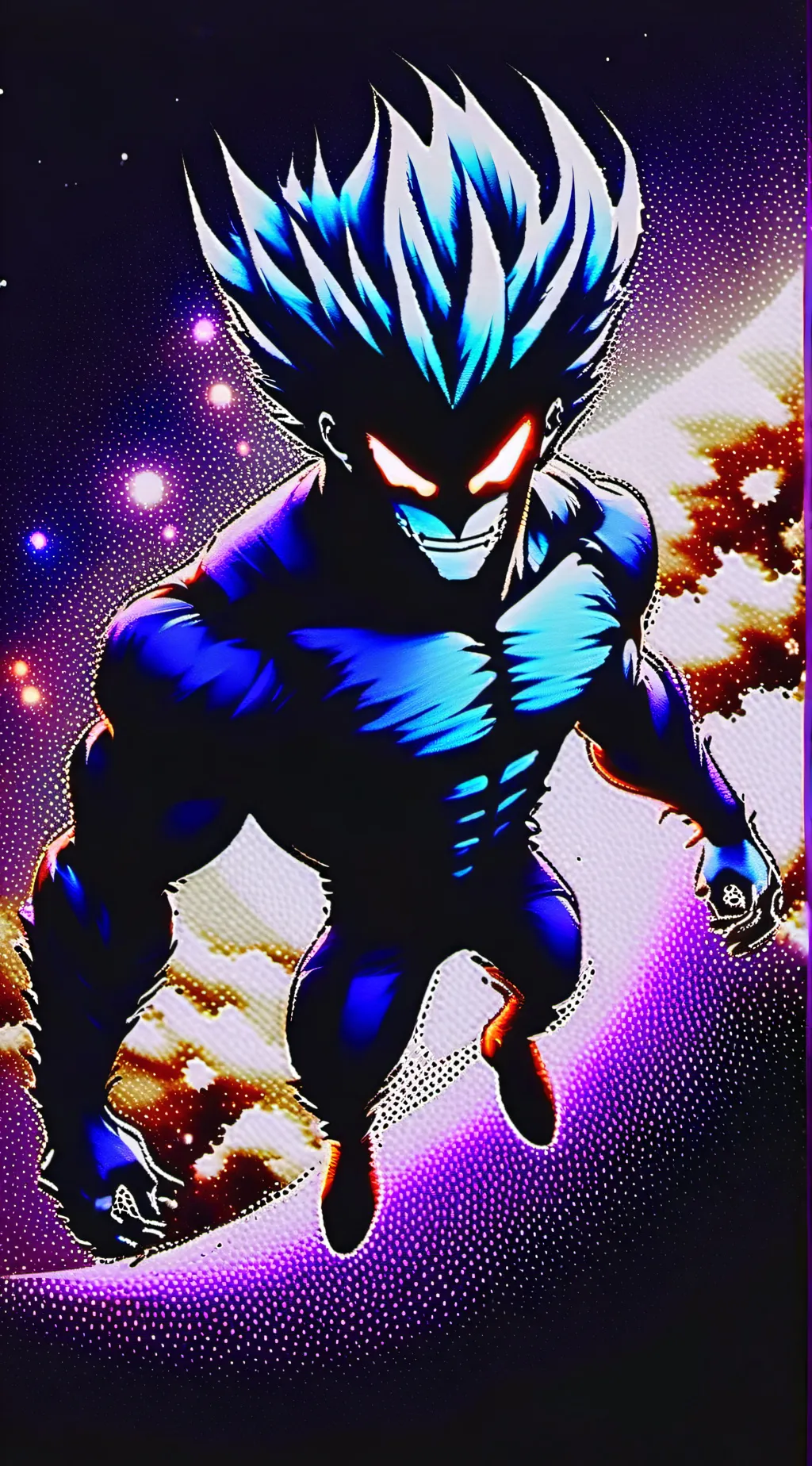 ai character: cosmic garou background