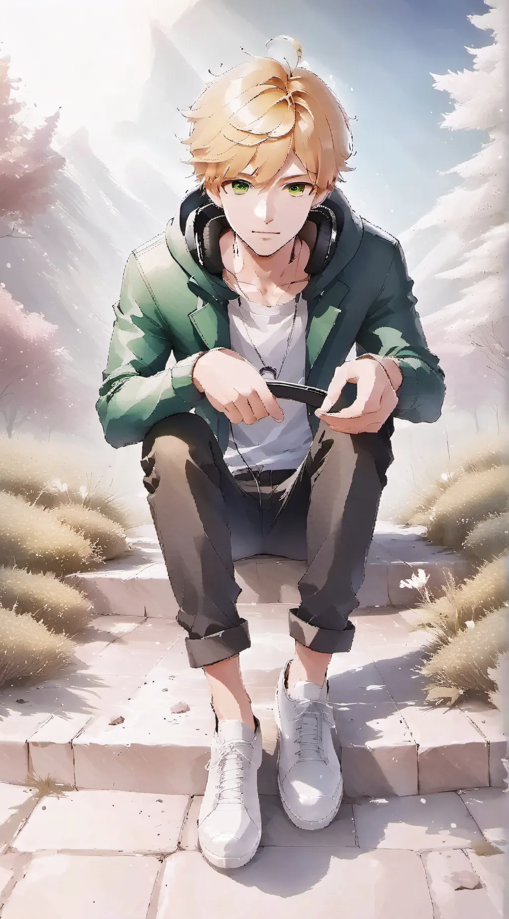 ai character: Nick background