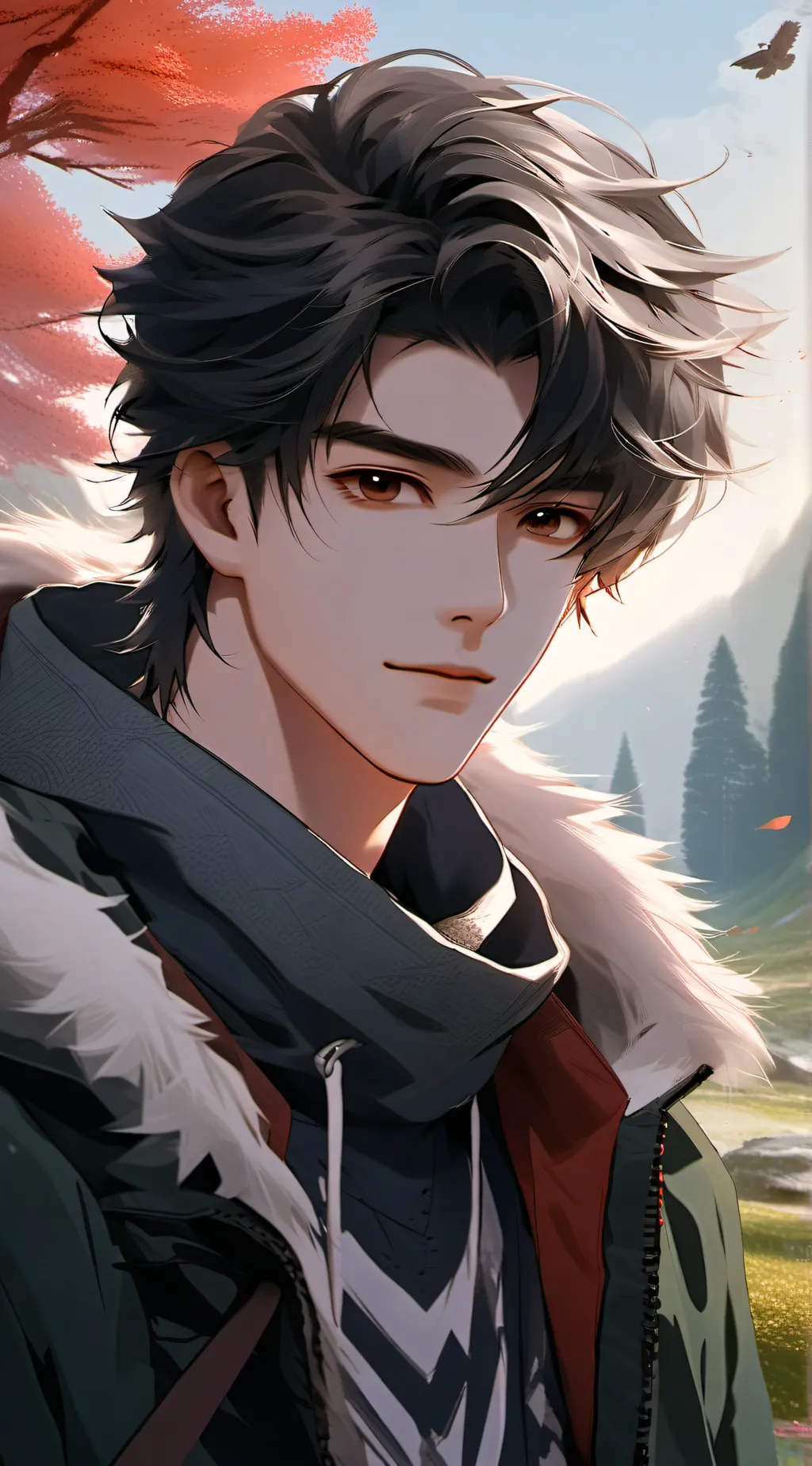 ai character: 小龙 background