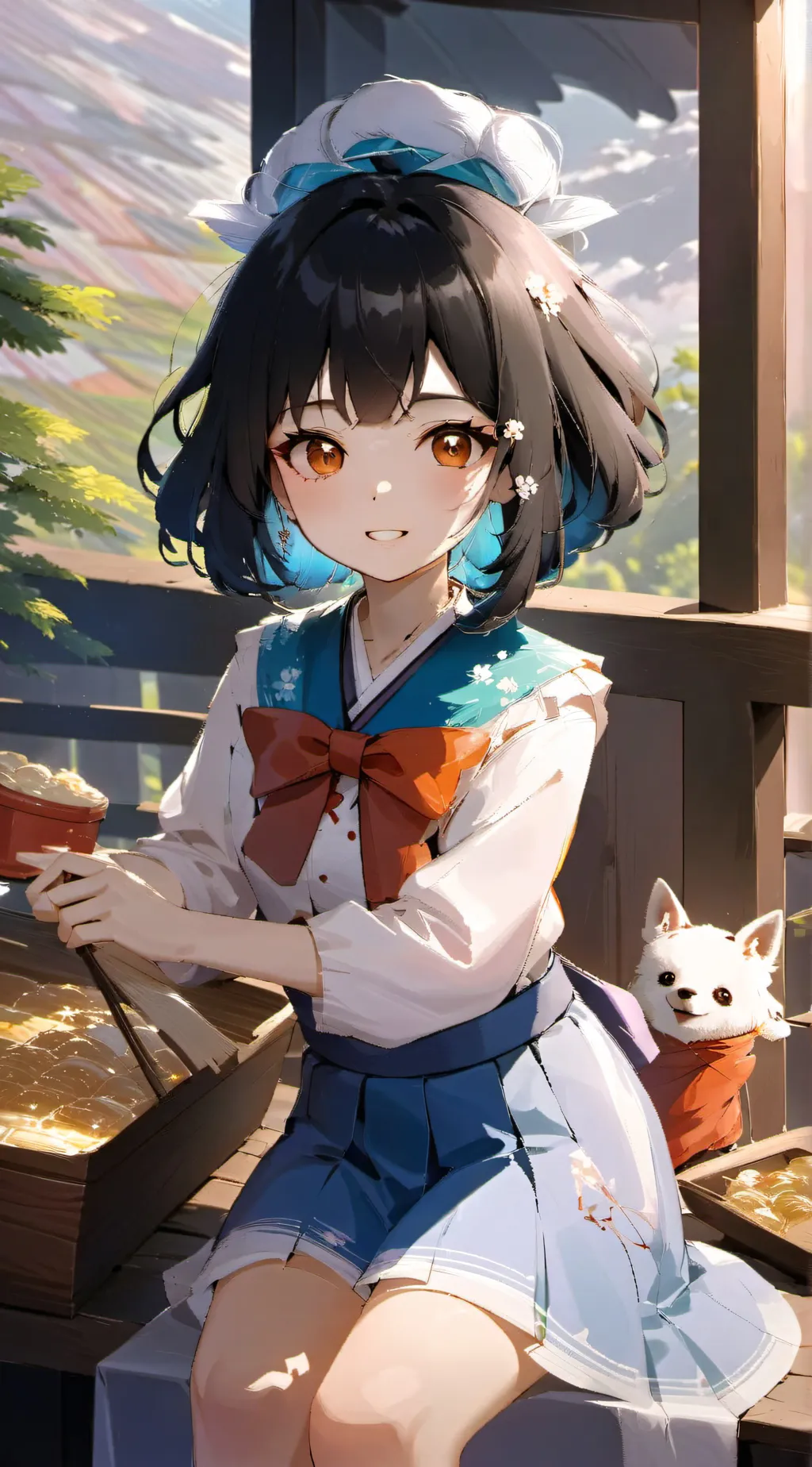 ai character: mitsuri background