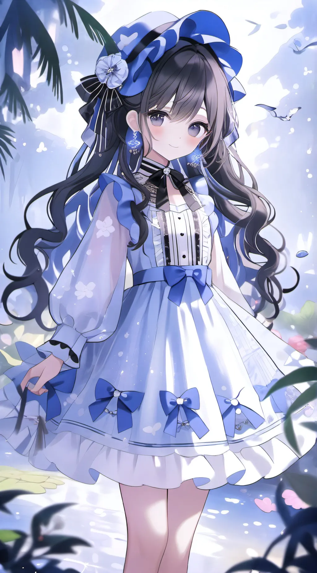 ai character: snows background