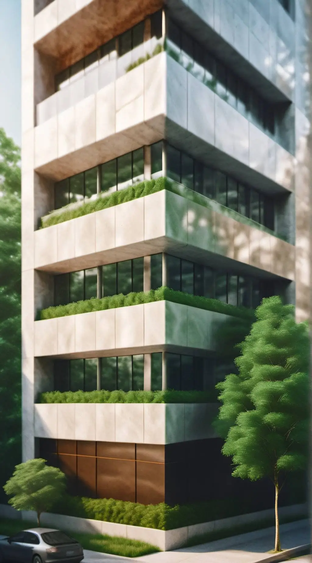 ai character: The office  background