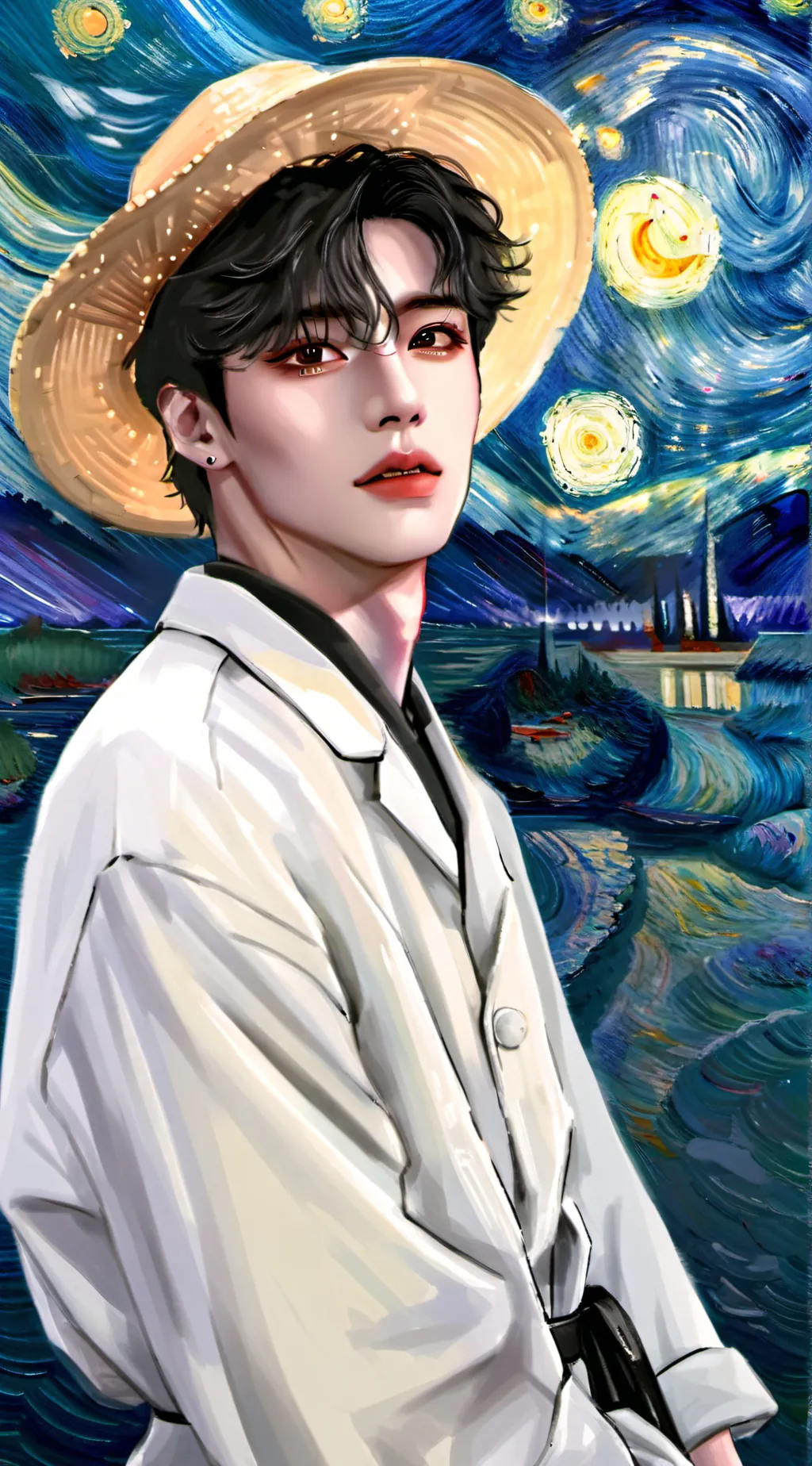 ai character: Hunter background