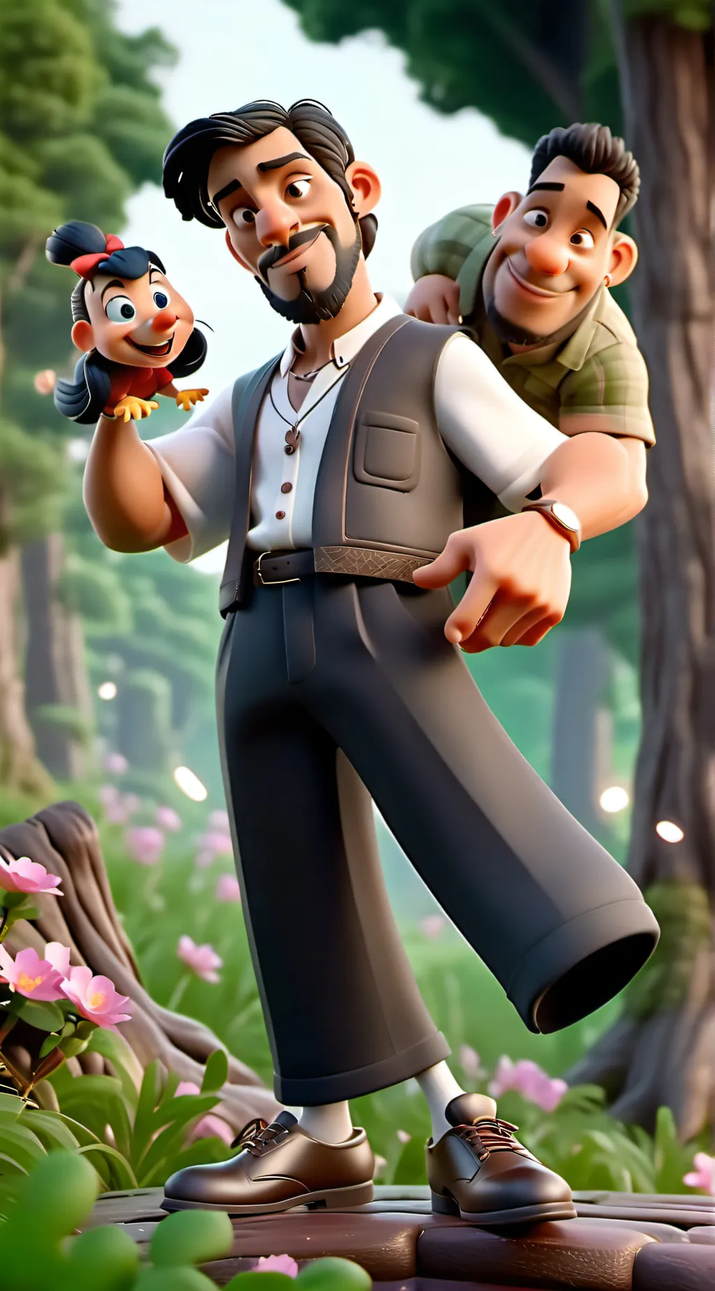 ai character: peepee background