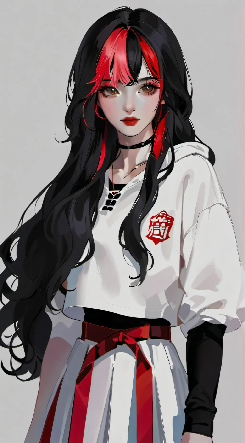 ai character: Ashley  background