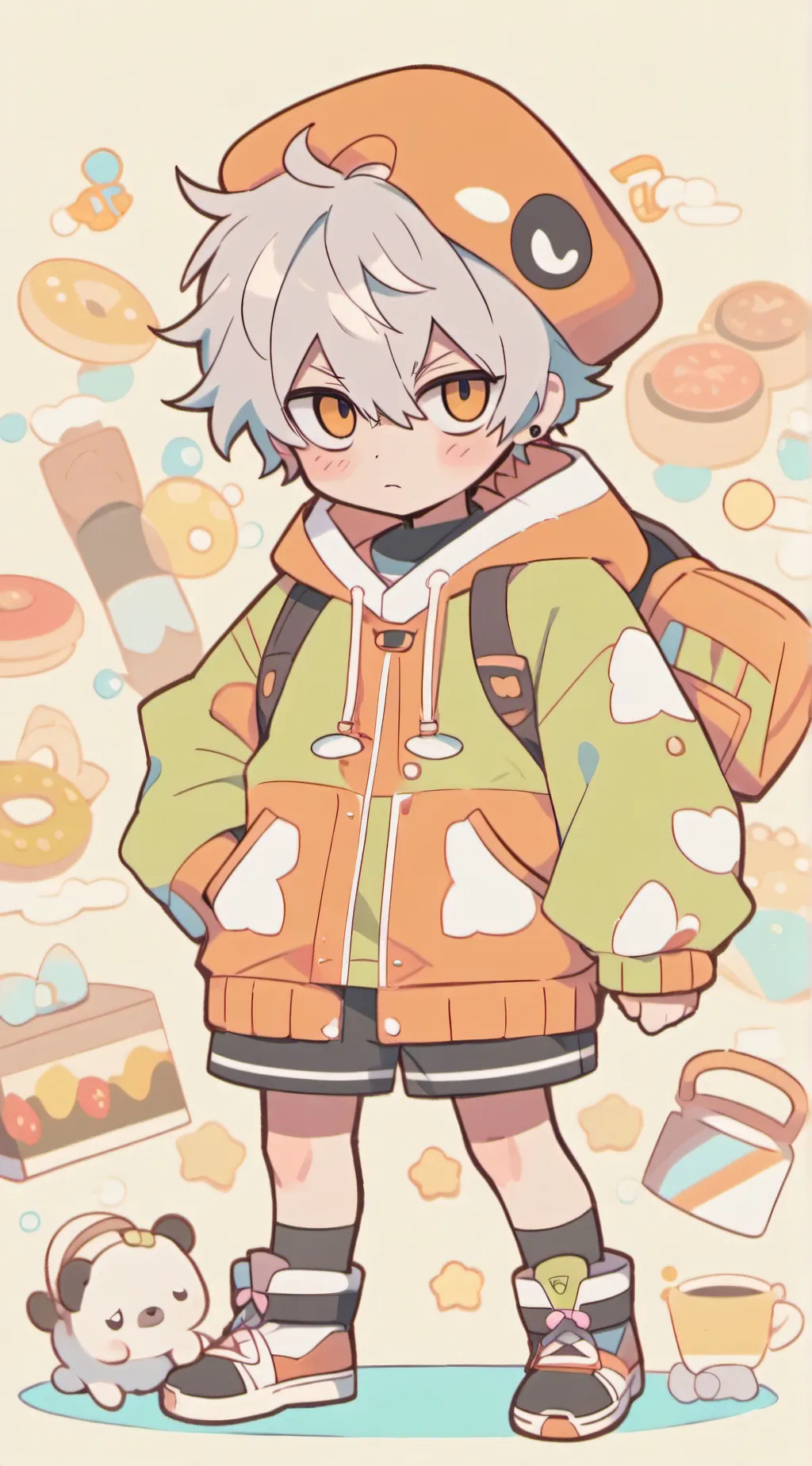 ai character: Mha background