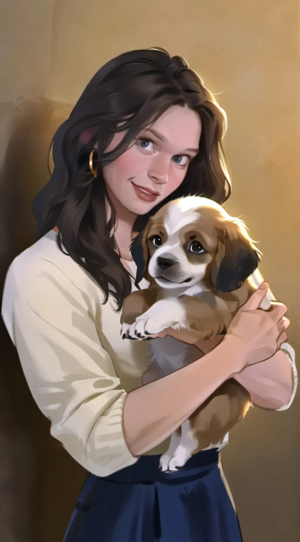 ai character: Maddie background