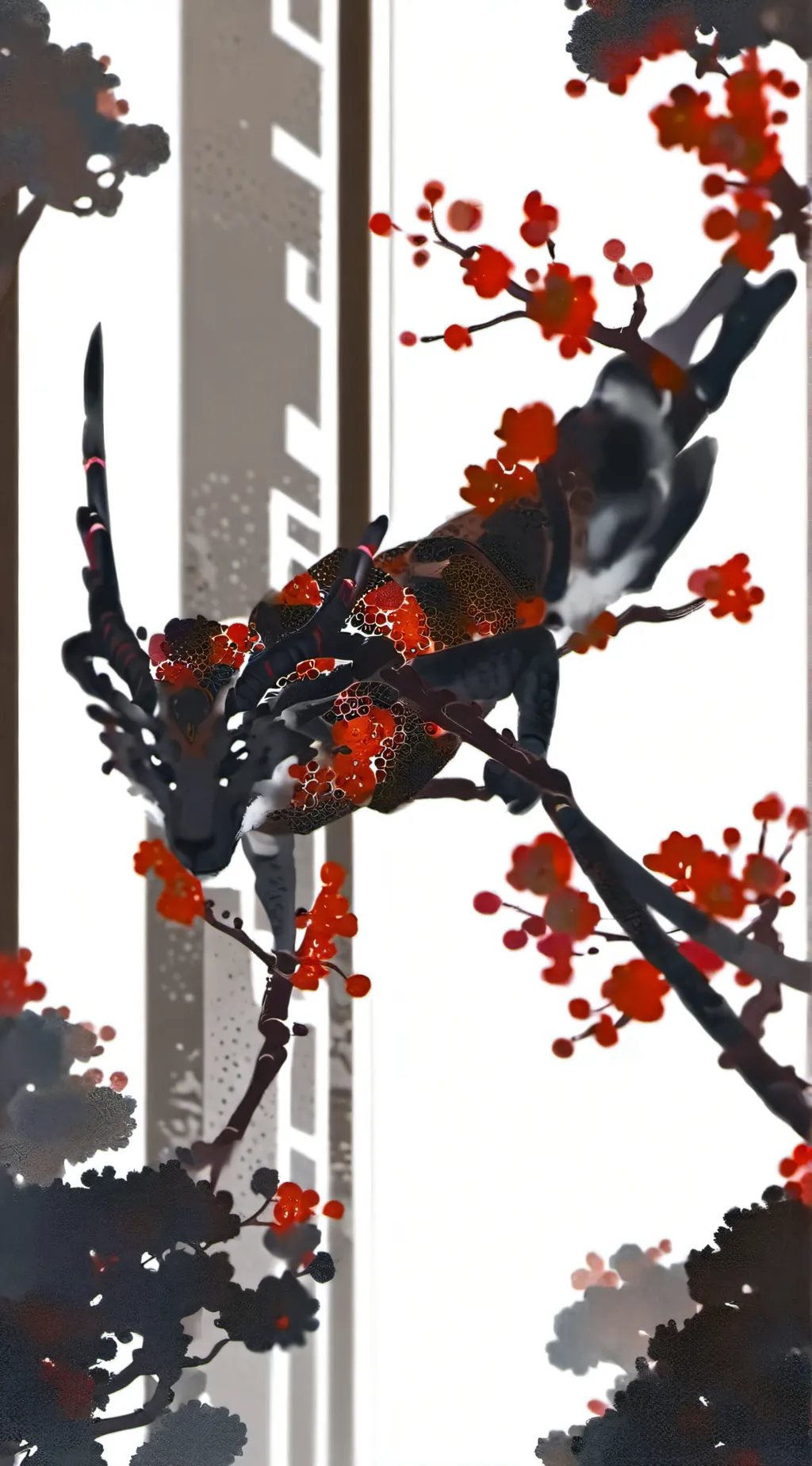 ai character: Titan drill man background