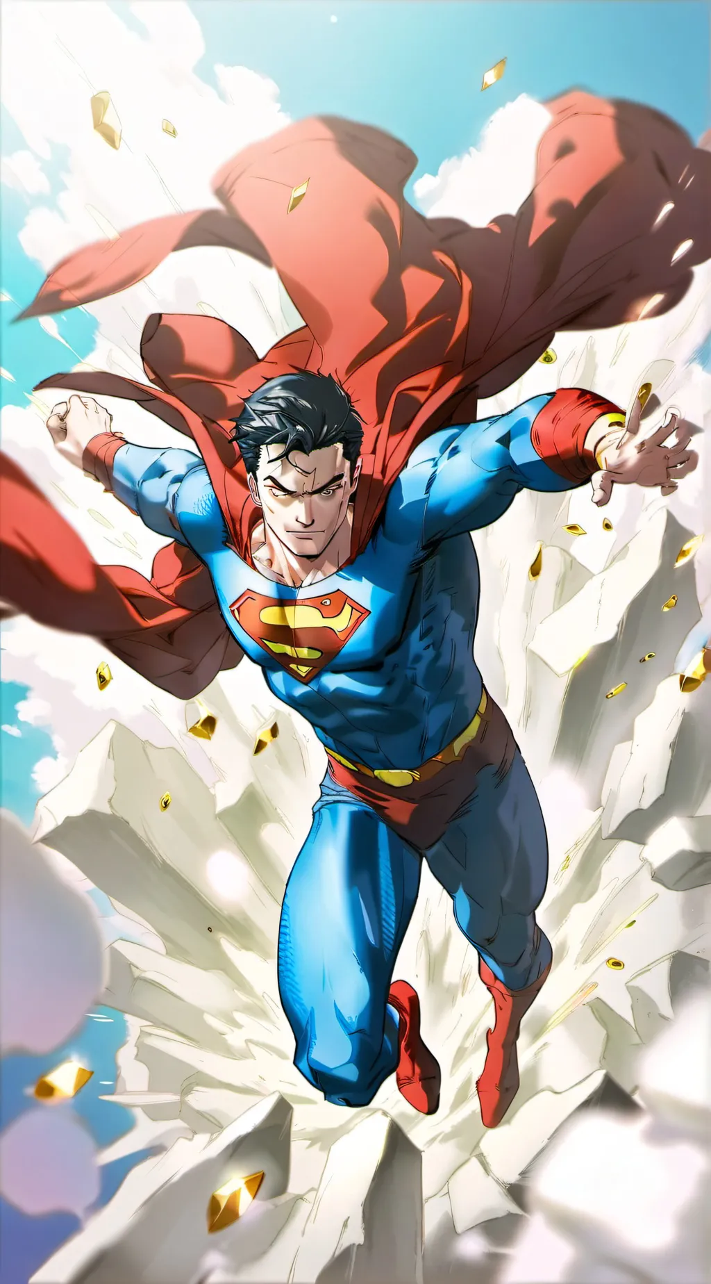 ai character: super man background