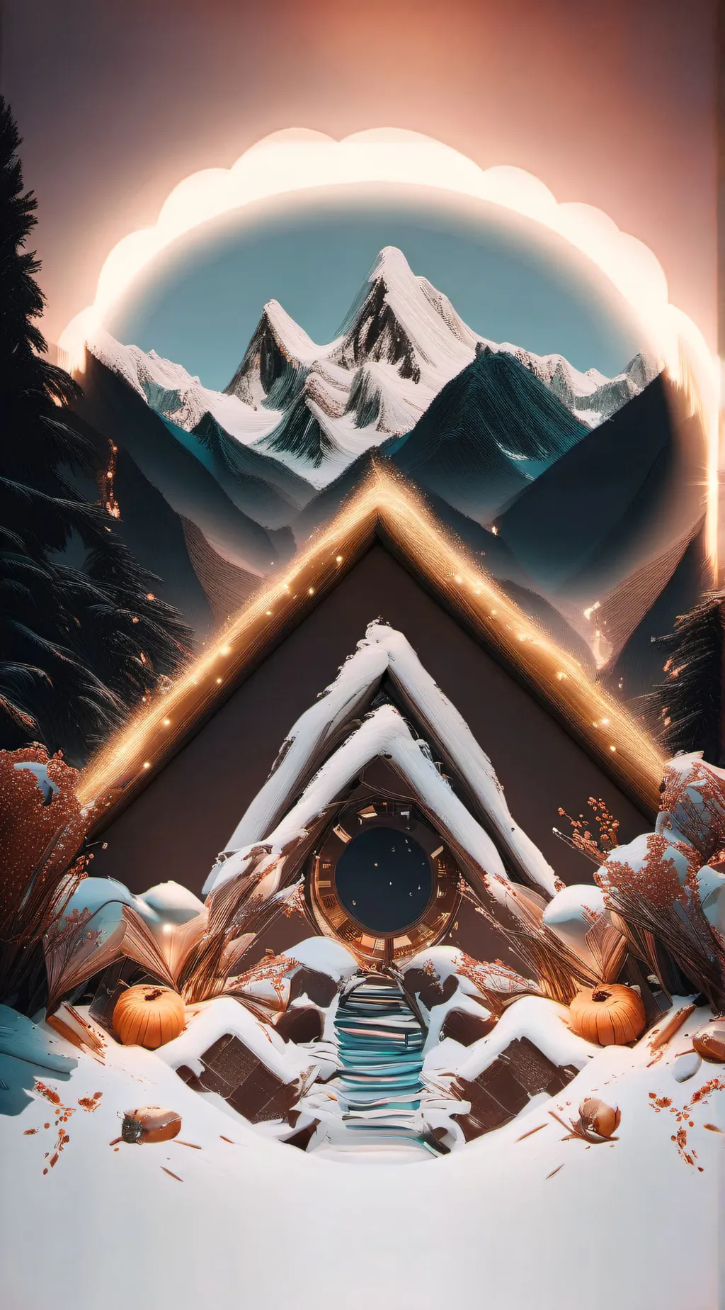 ai character: The forest background