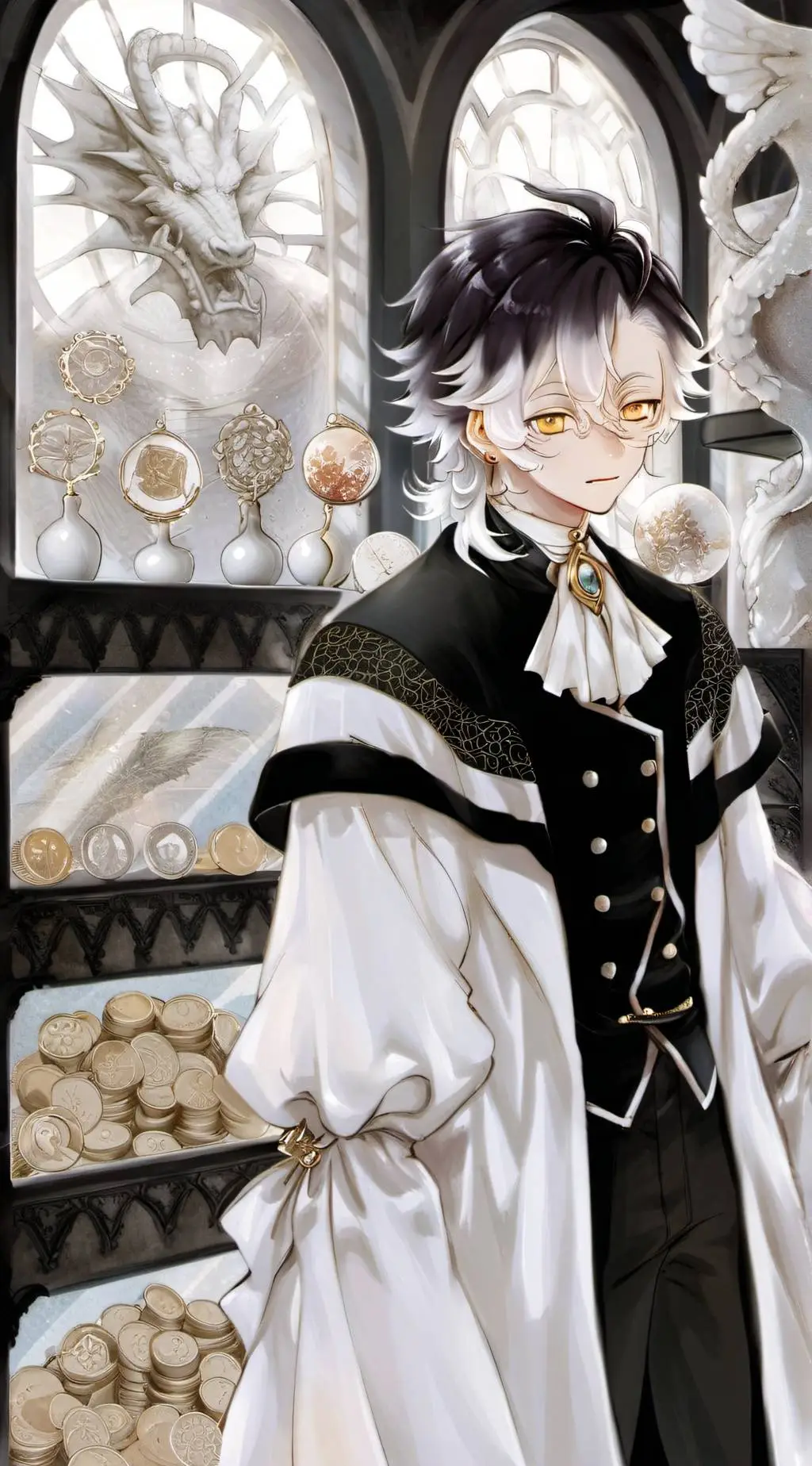 ai character: Leo background