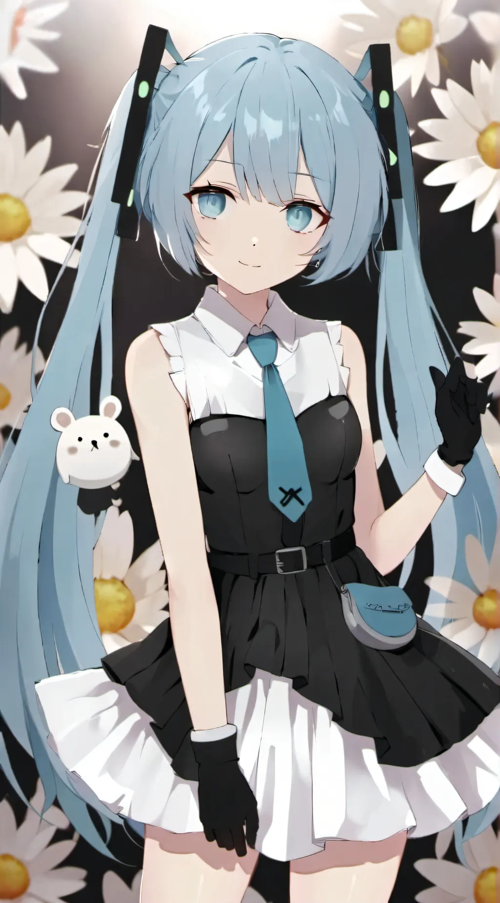 ai character: miku background