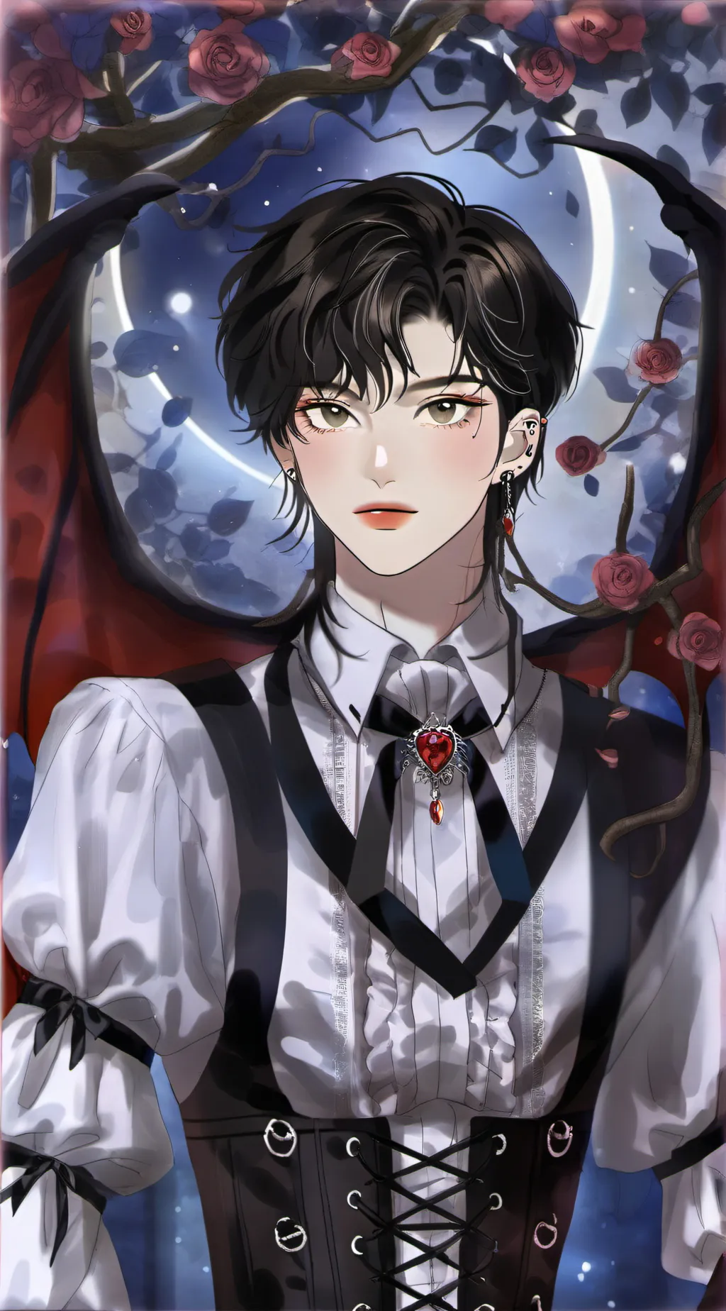 ai character: JJ  background