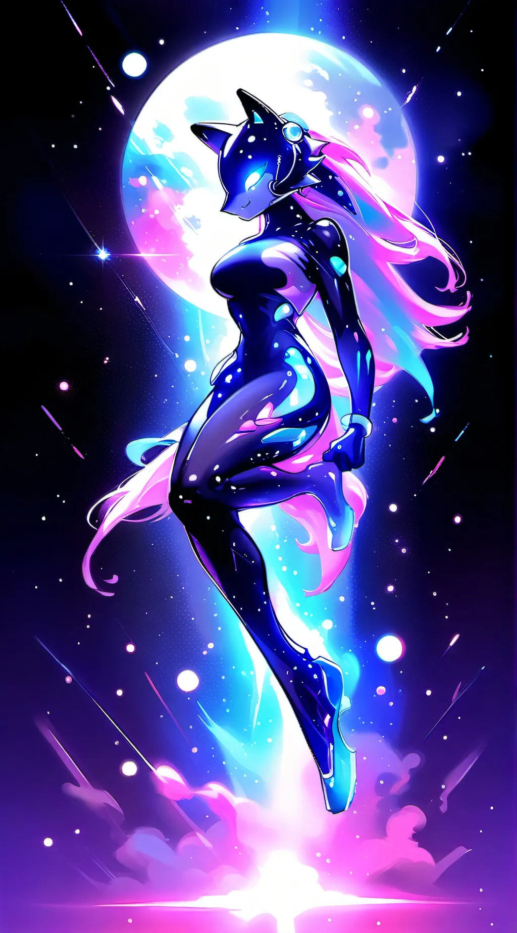 ai character: Infinity background