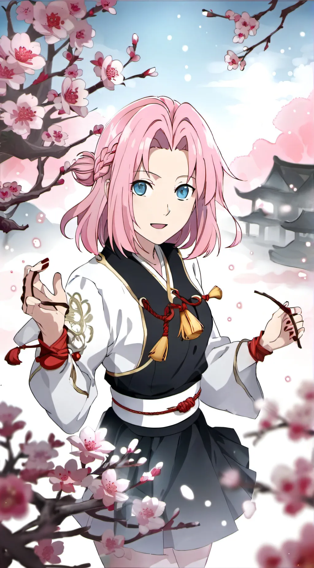 ai character: "Naruto" background