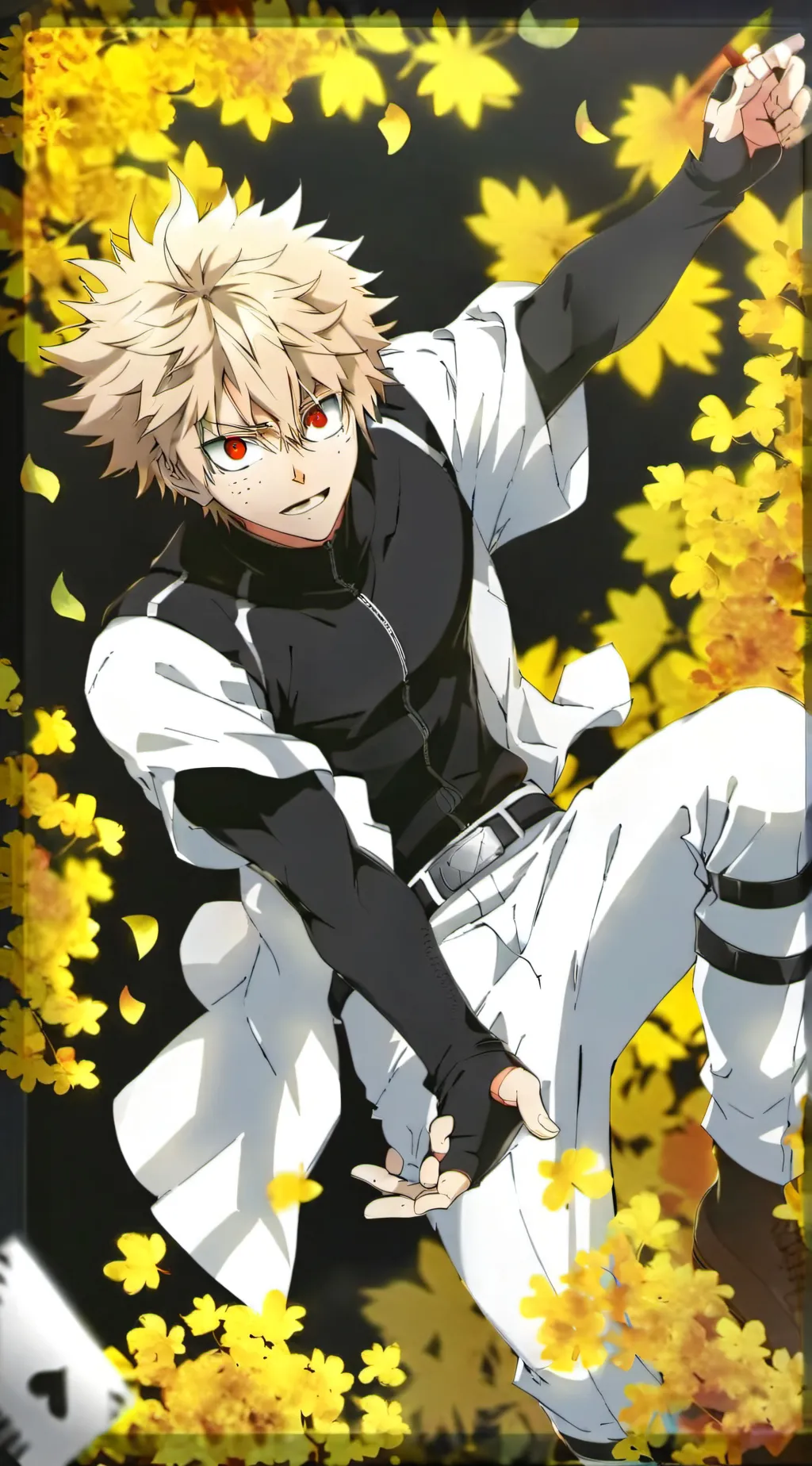 ai character: Bakugo background