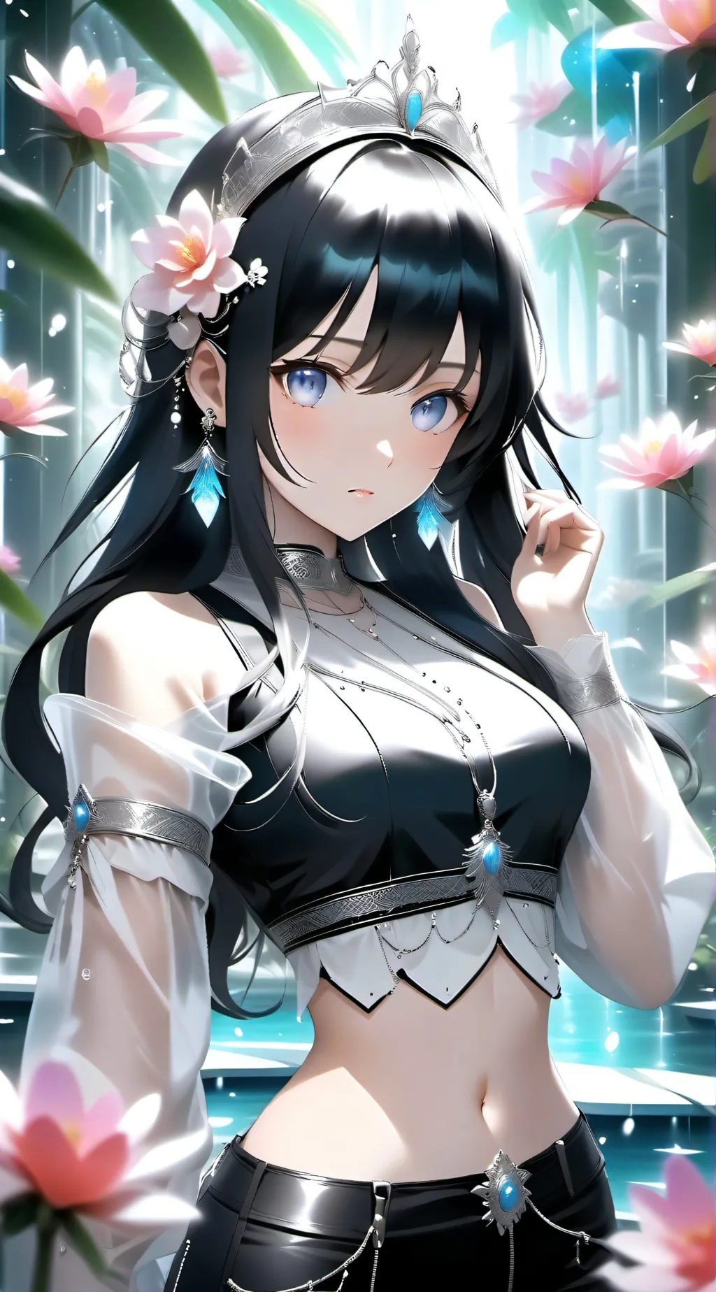 ai character: ☆★ amber ★☆ background