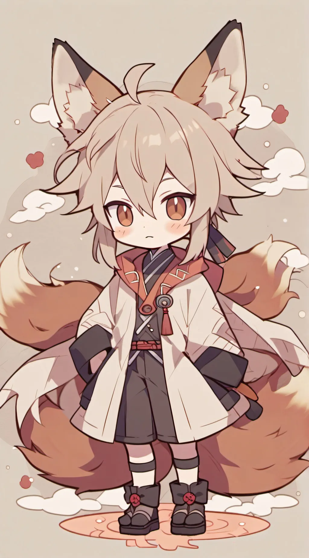 ai character: Kurama background