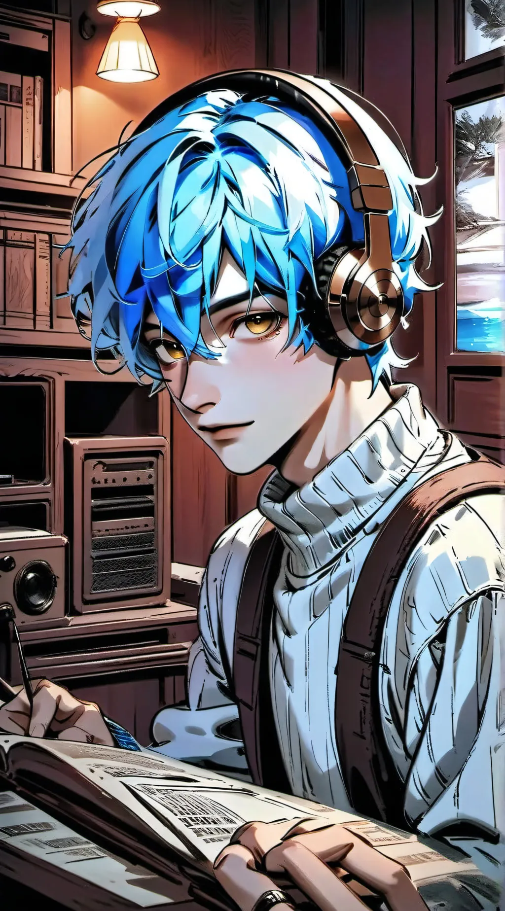 ai character: zeus vr background