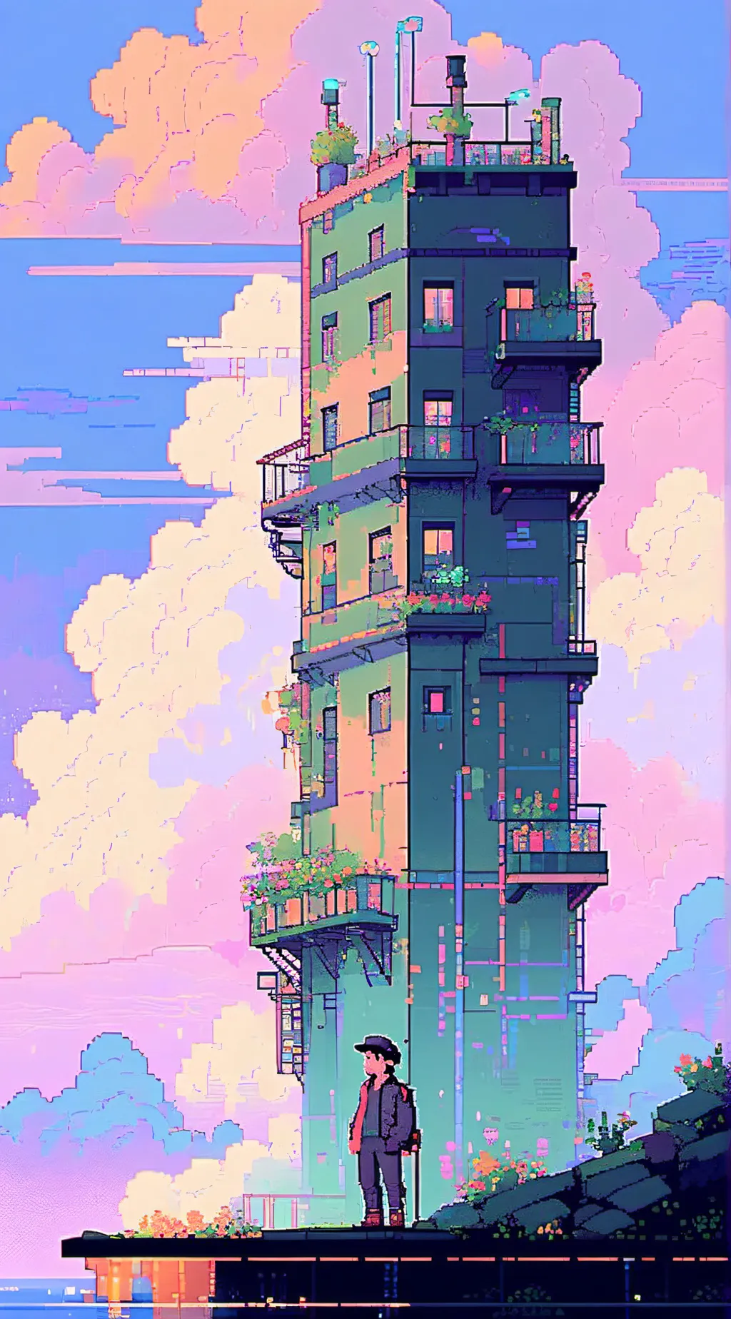 ai character: Amphibia background