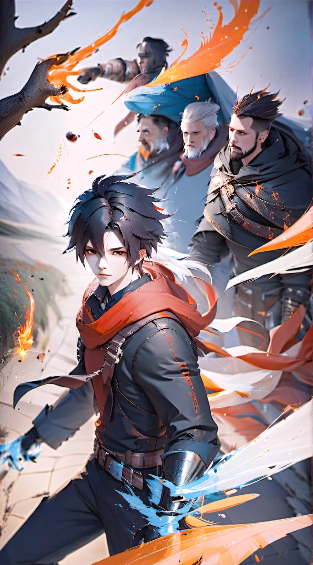 ai character: Elijah  background