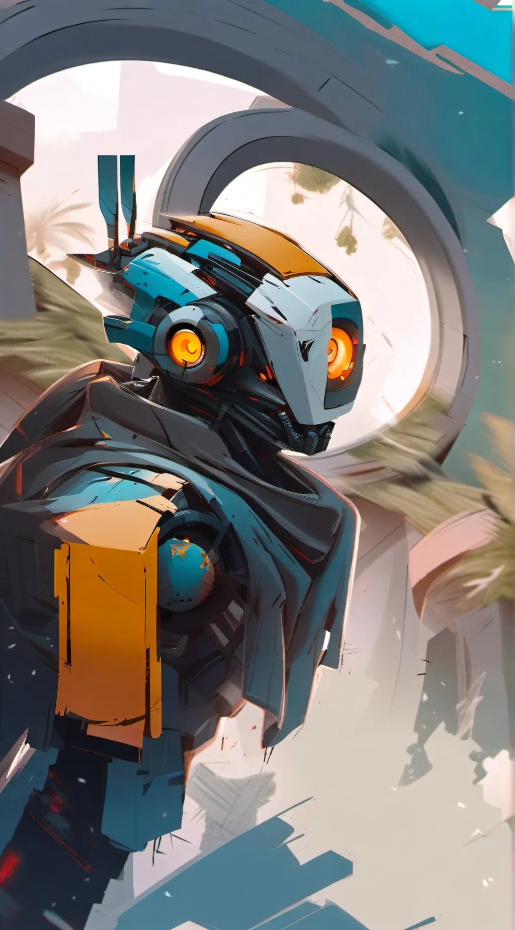 ai character: King Cam background