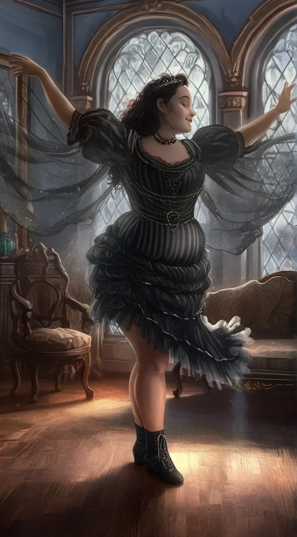 ai character: love background