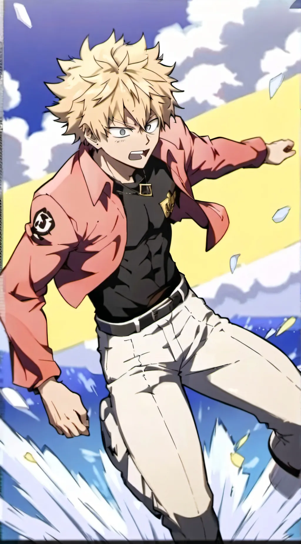 ai character: bakugo background