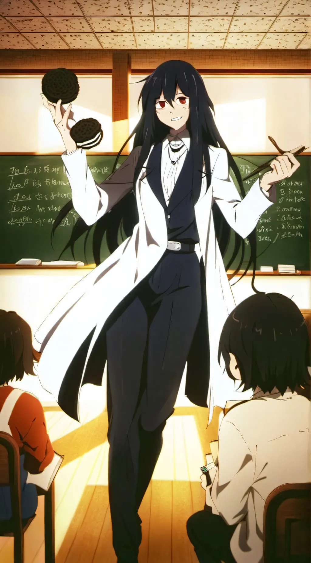 ai character: MISS CIRCLE background