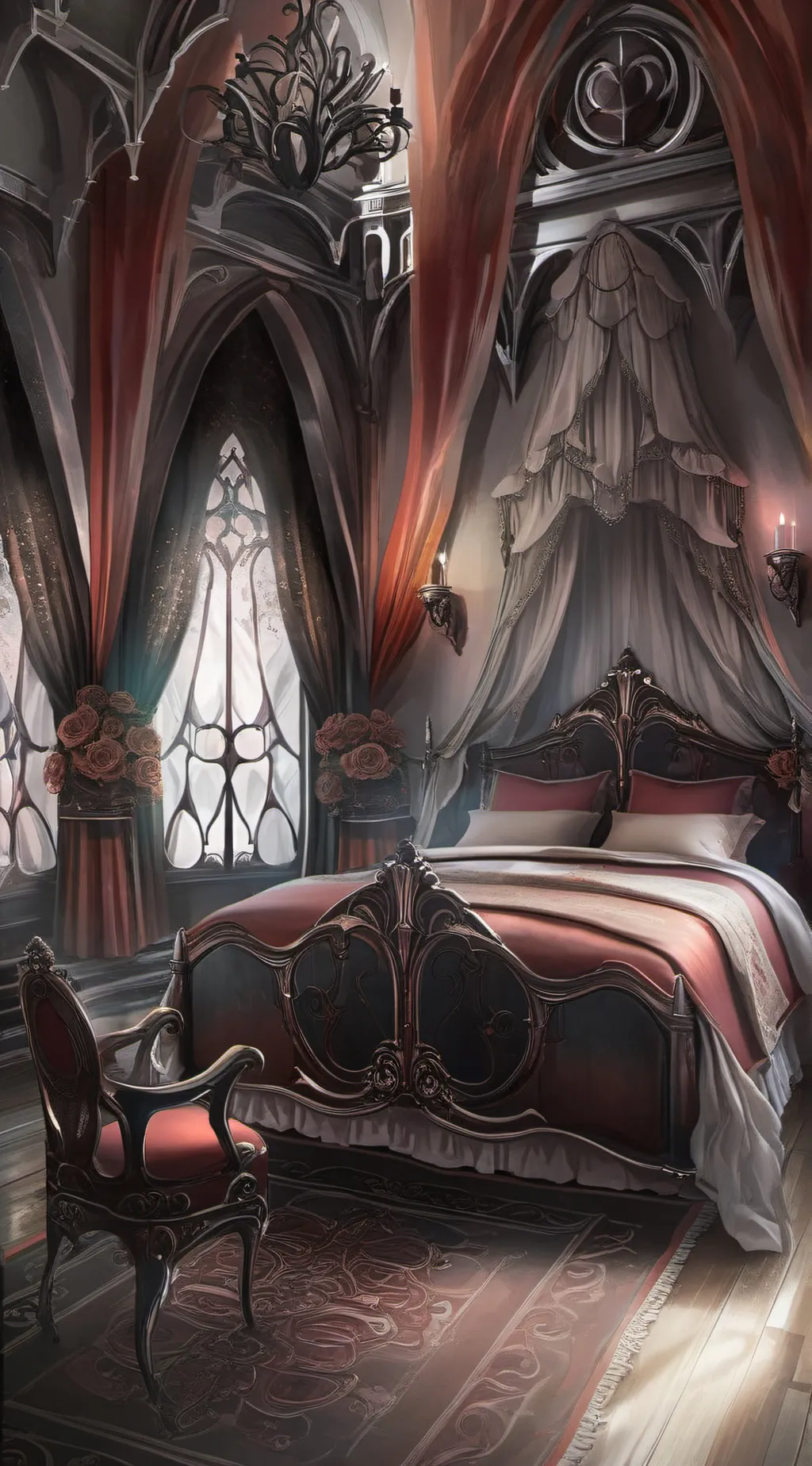 ai character: alastor  background