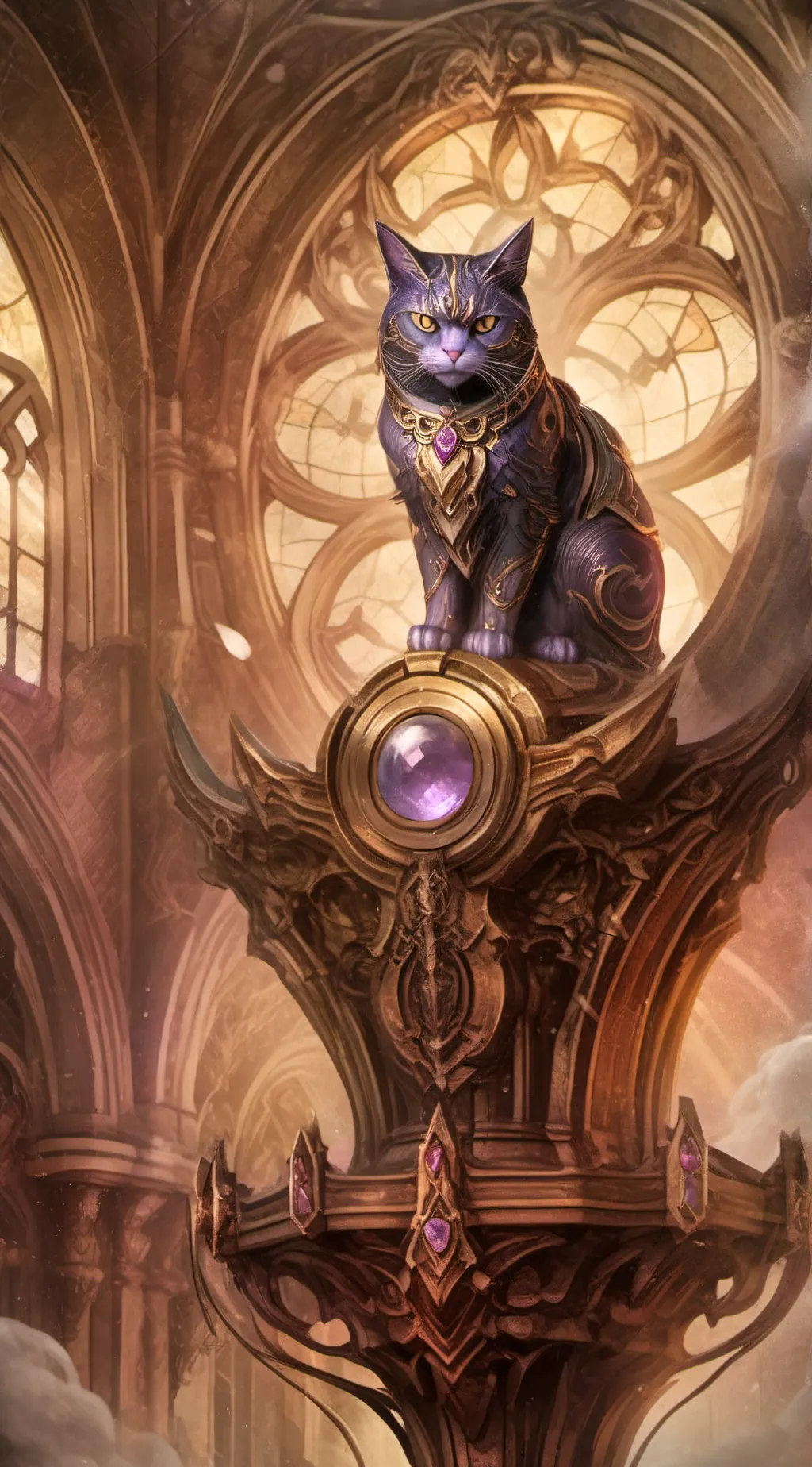 ai character: catnap King background