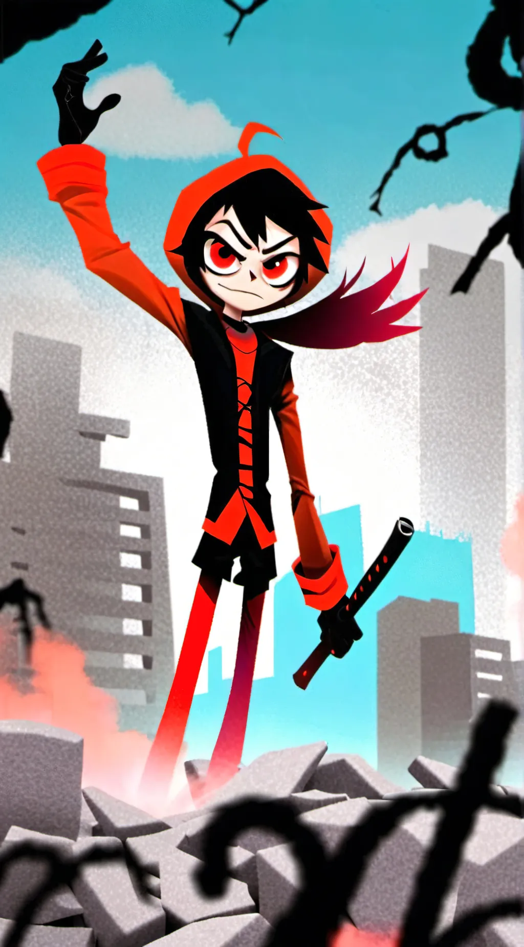 ai character: hh background