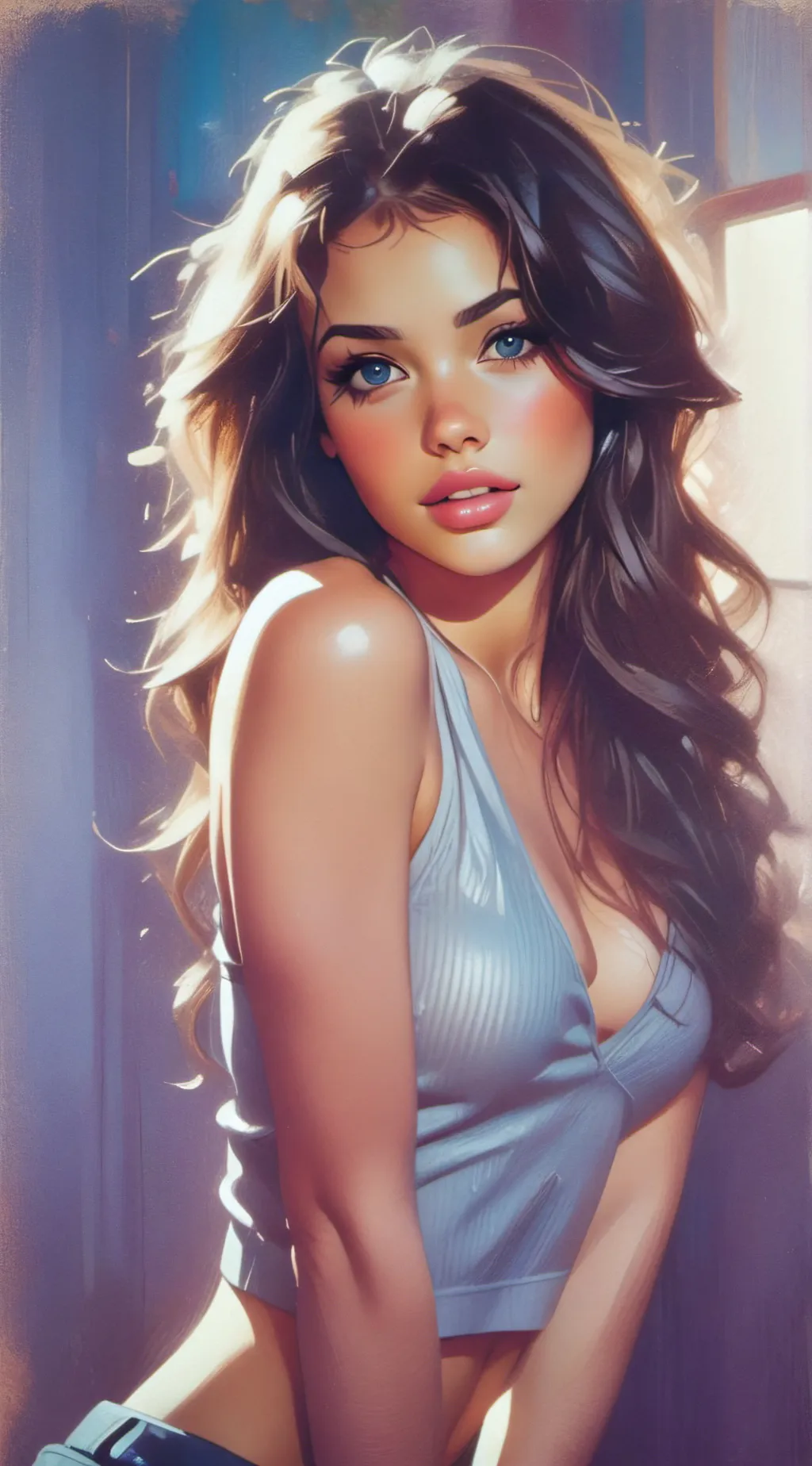 ai character: Barbara  background