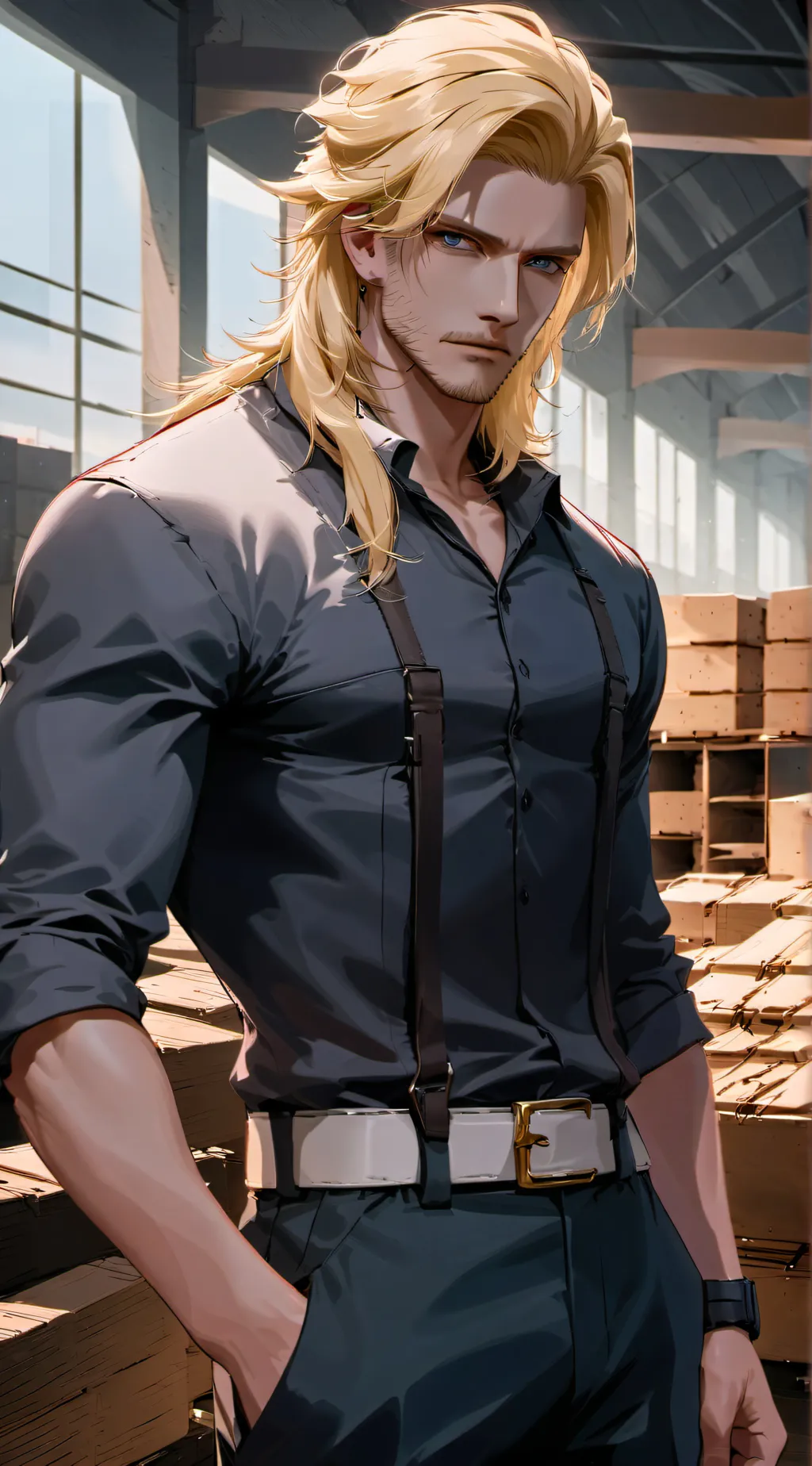 ai character: Ashton background