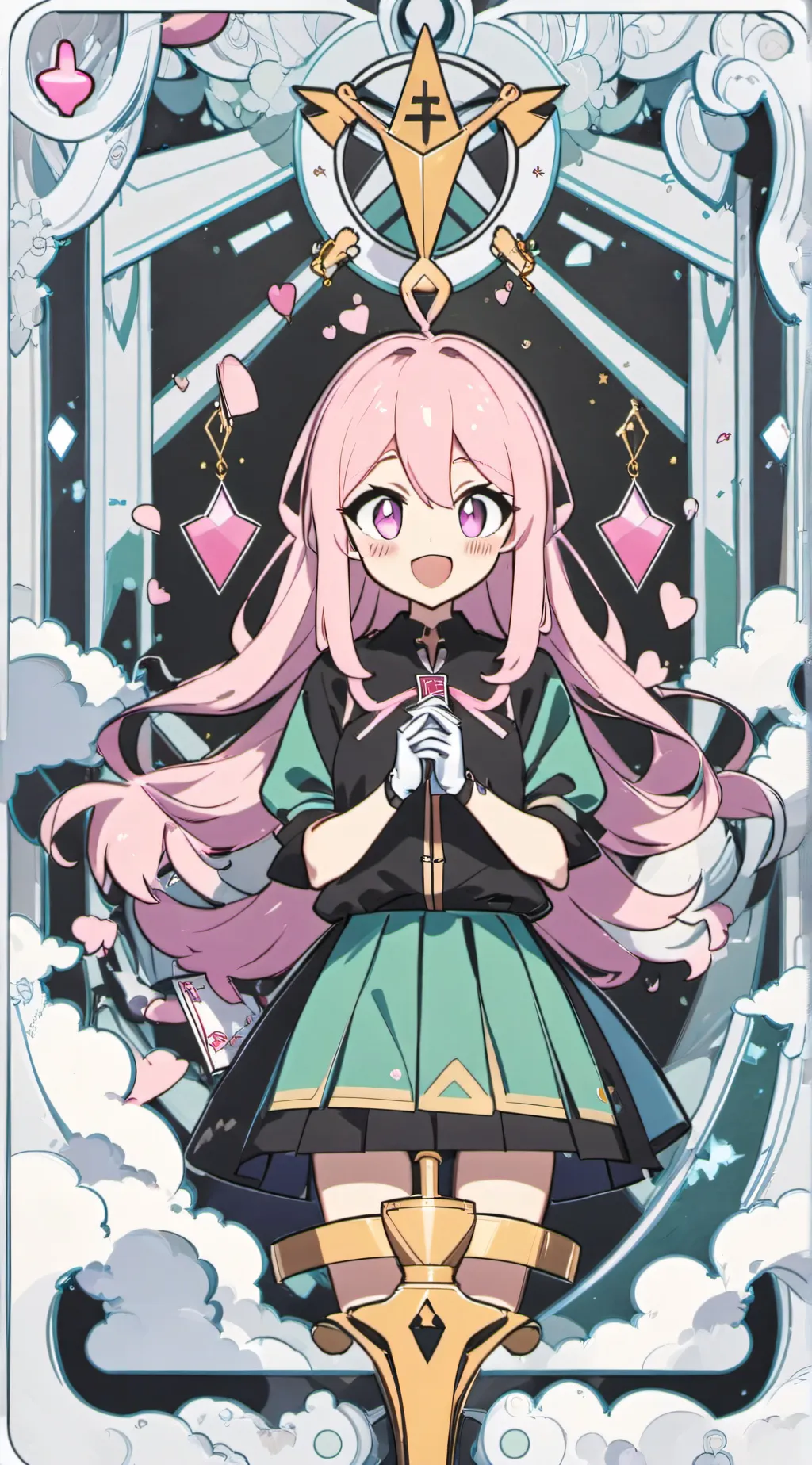 ai character: Pinku (new)  background