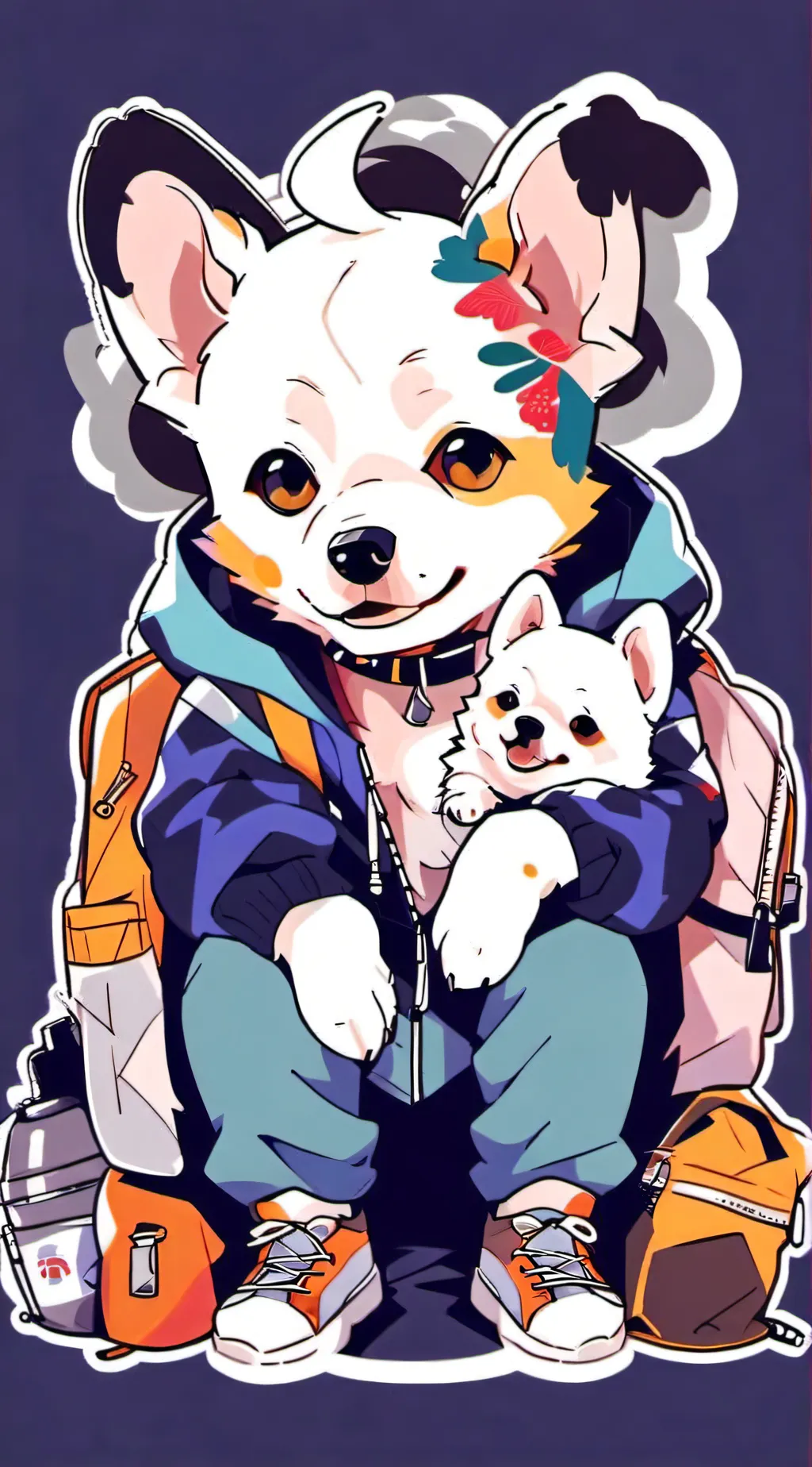 ai character: My precious background