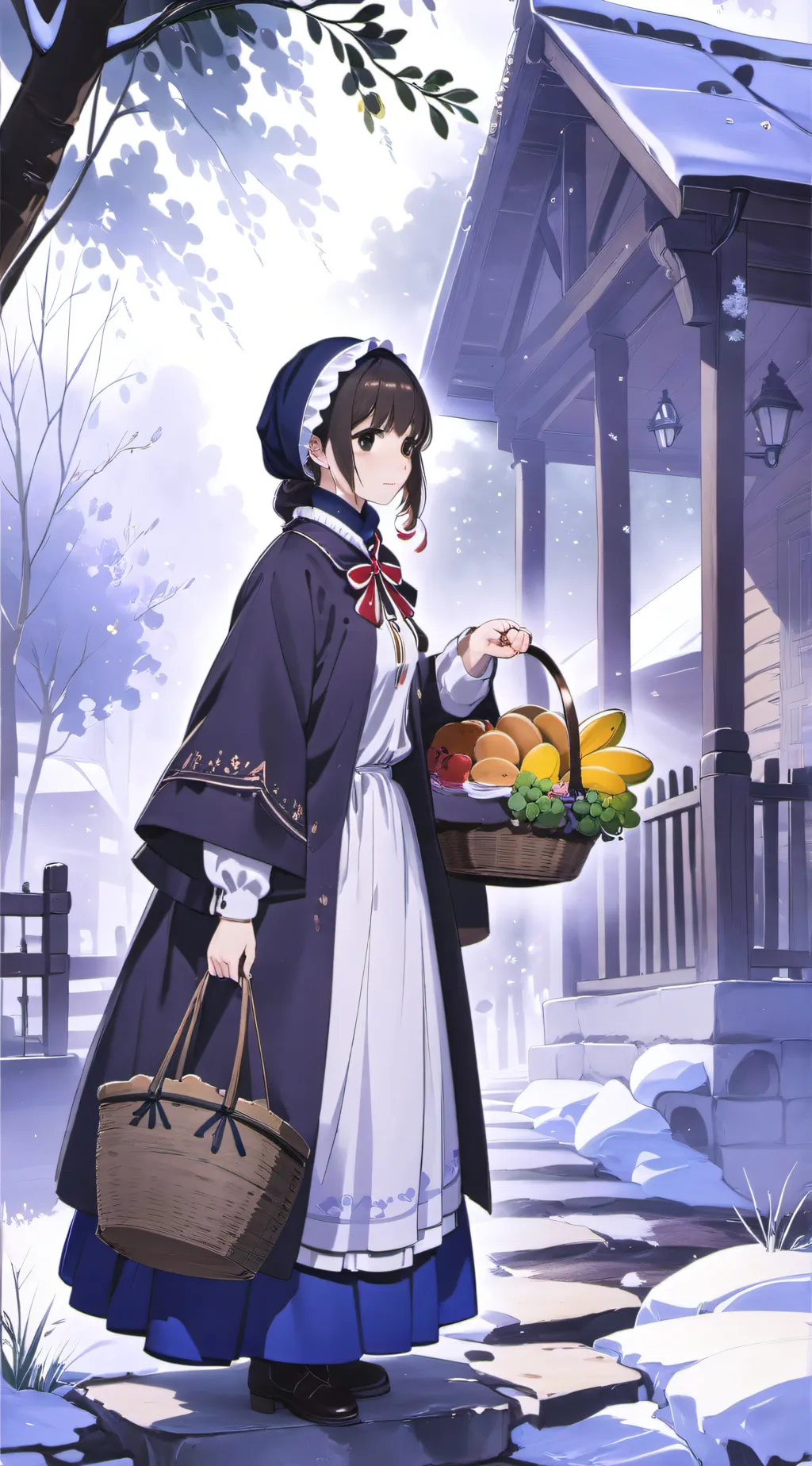 ai character: Luna background