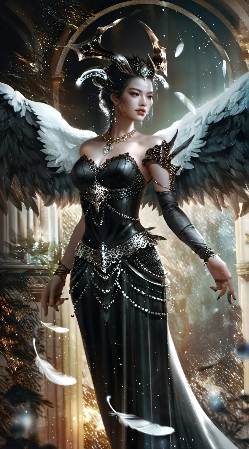 ai character: Oasis background